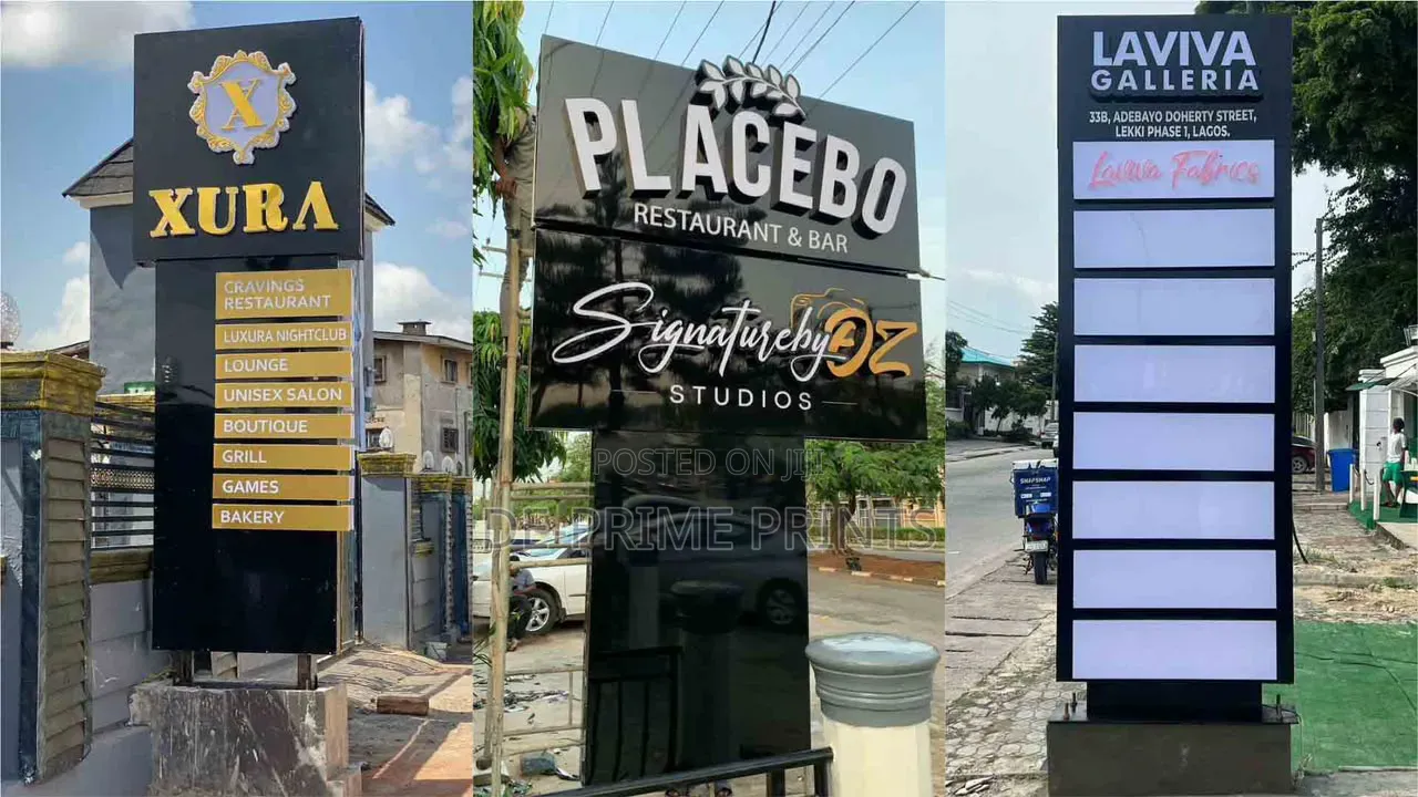 Quality Professional Signage Design Production