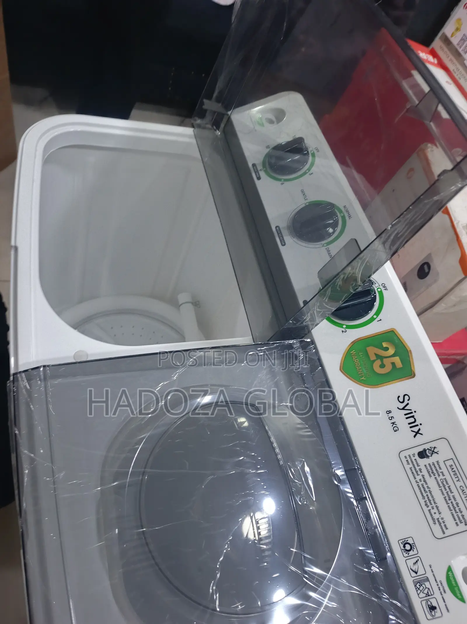 Syinix 8KG Family Size Washing Machine