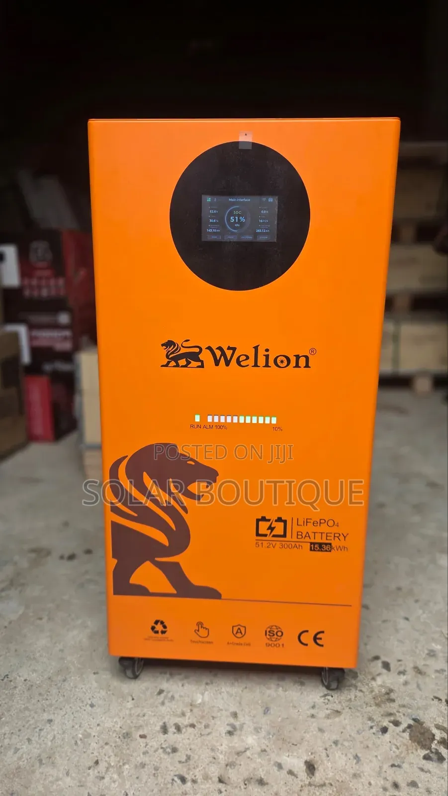 16.32kwh 48v Welion Lithium Battery