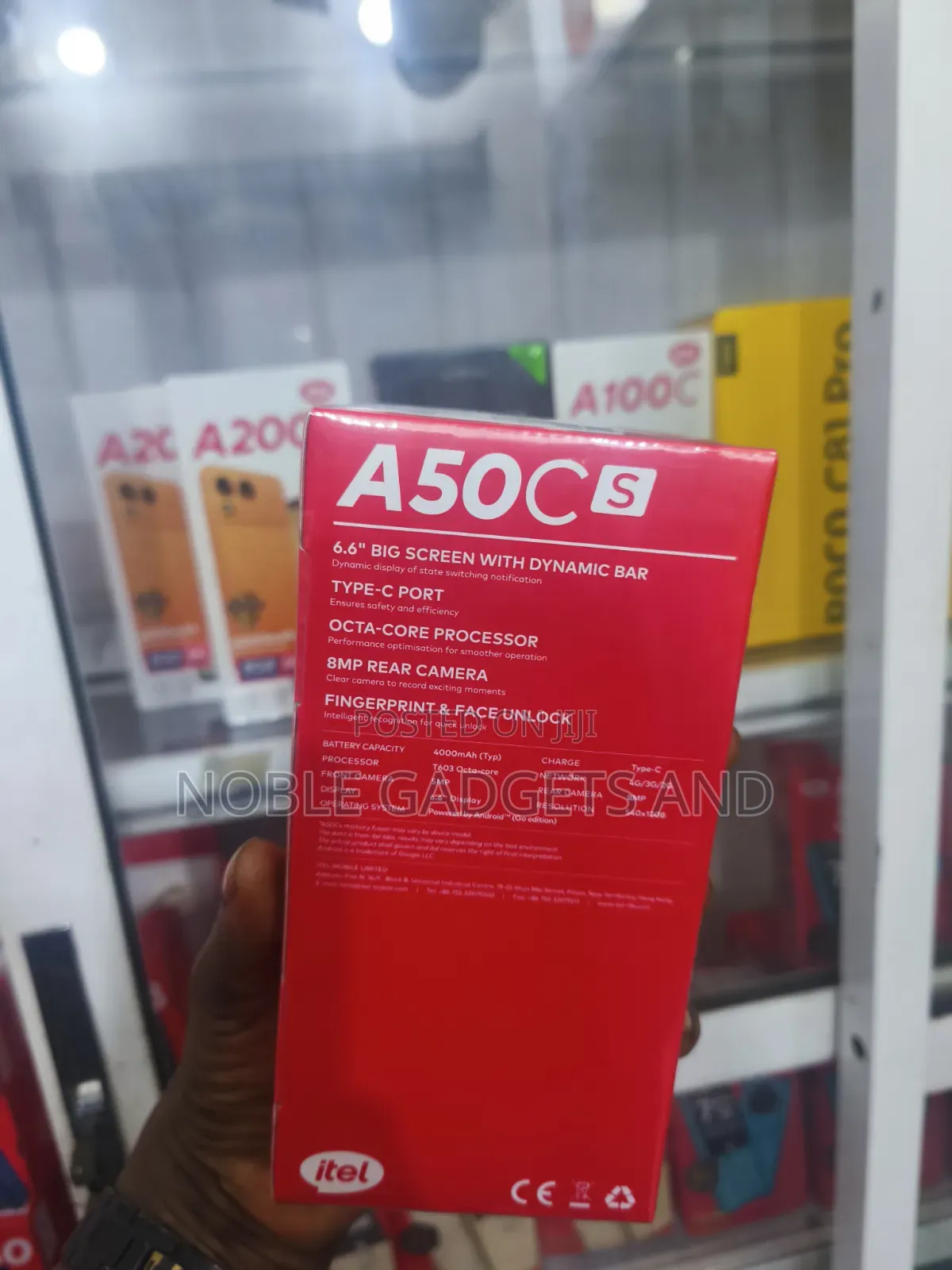 New Itel A50C 32 GB Gray