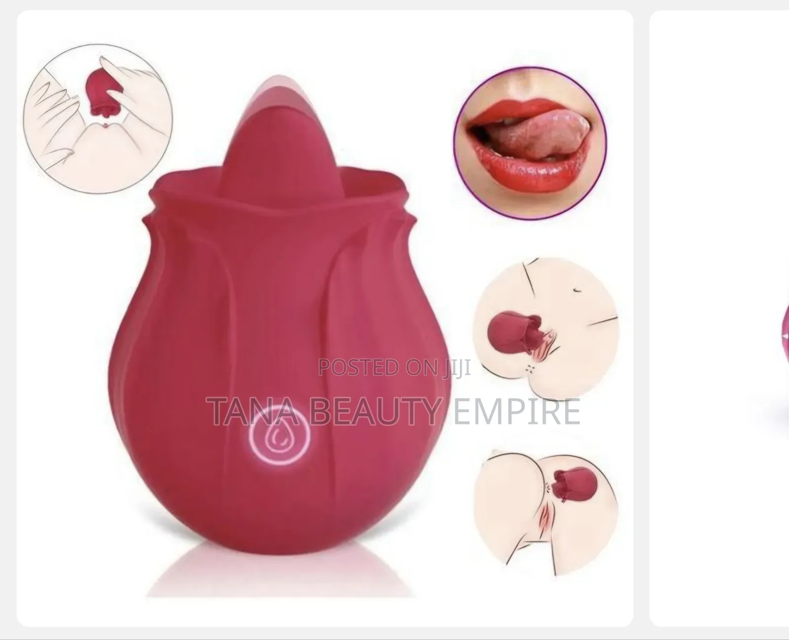 Rose Tongue Licking Vibrator