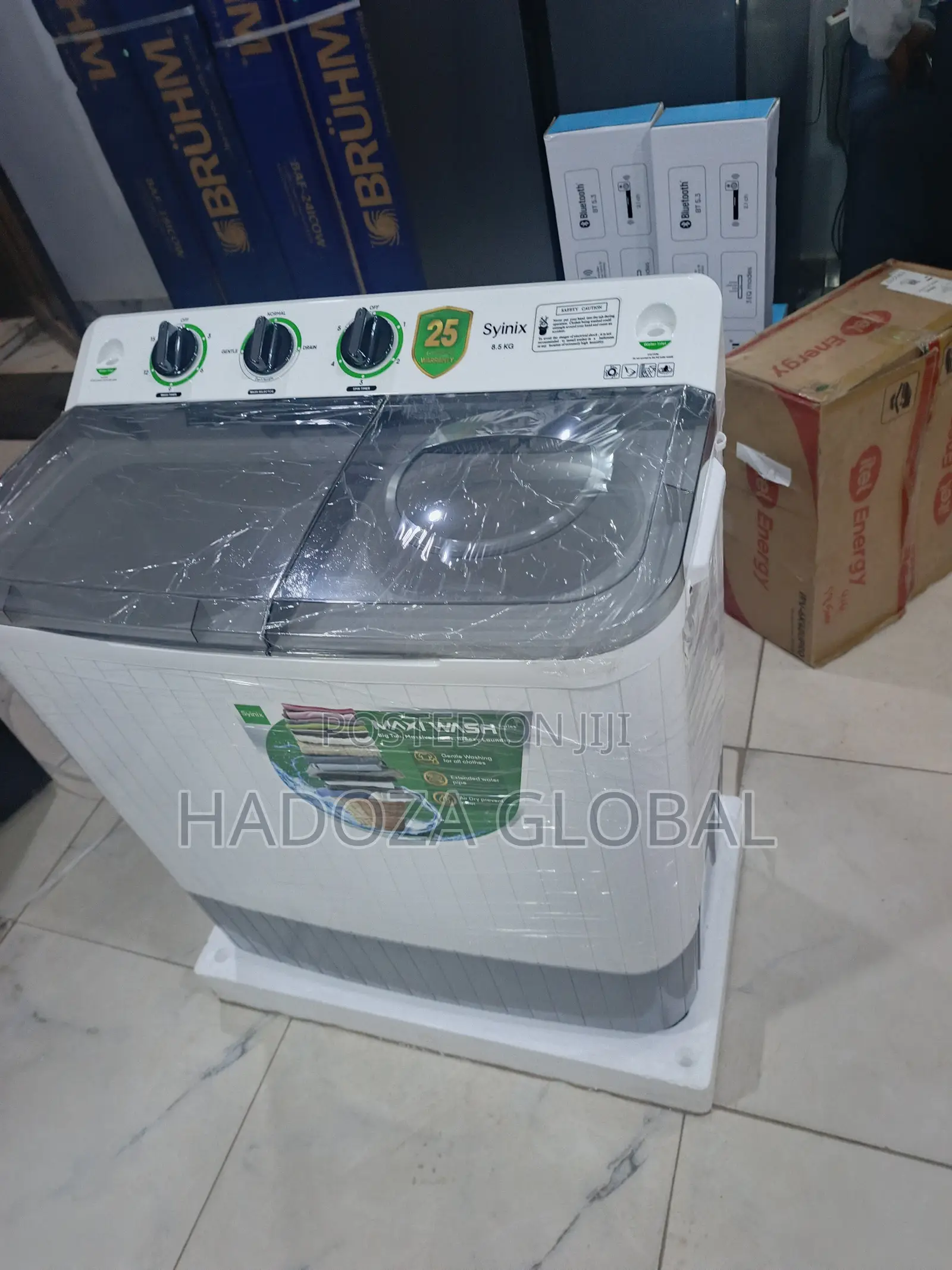 Syinix 8KG Washing Machine – Tough on Stains, Gentle on Fabrics
