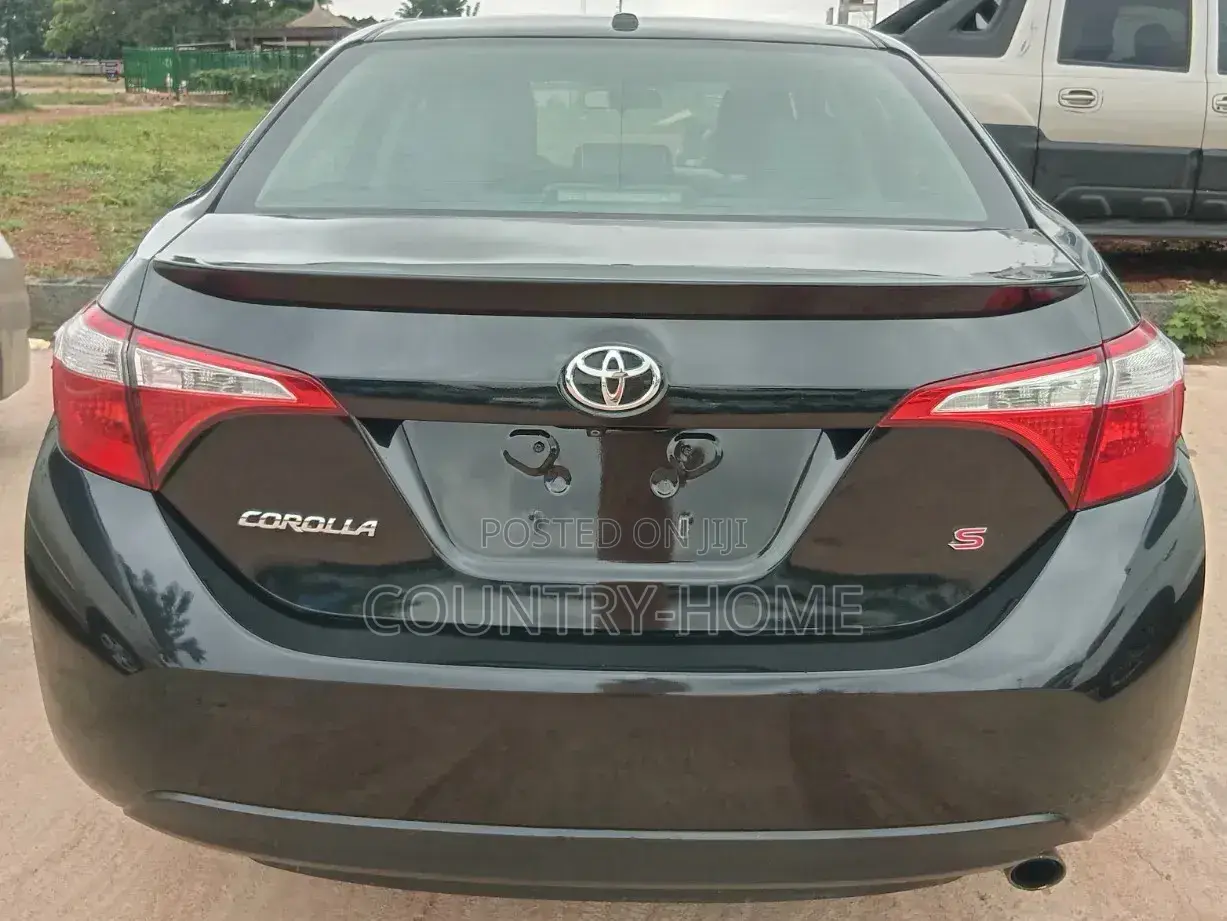 Toyota Corolla S Premium 4dr Sedan (1.8L 4cyl CVT) 2015 Black