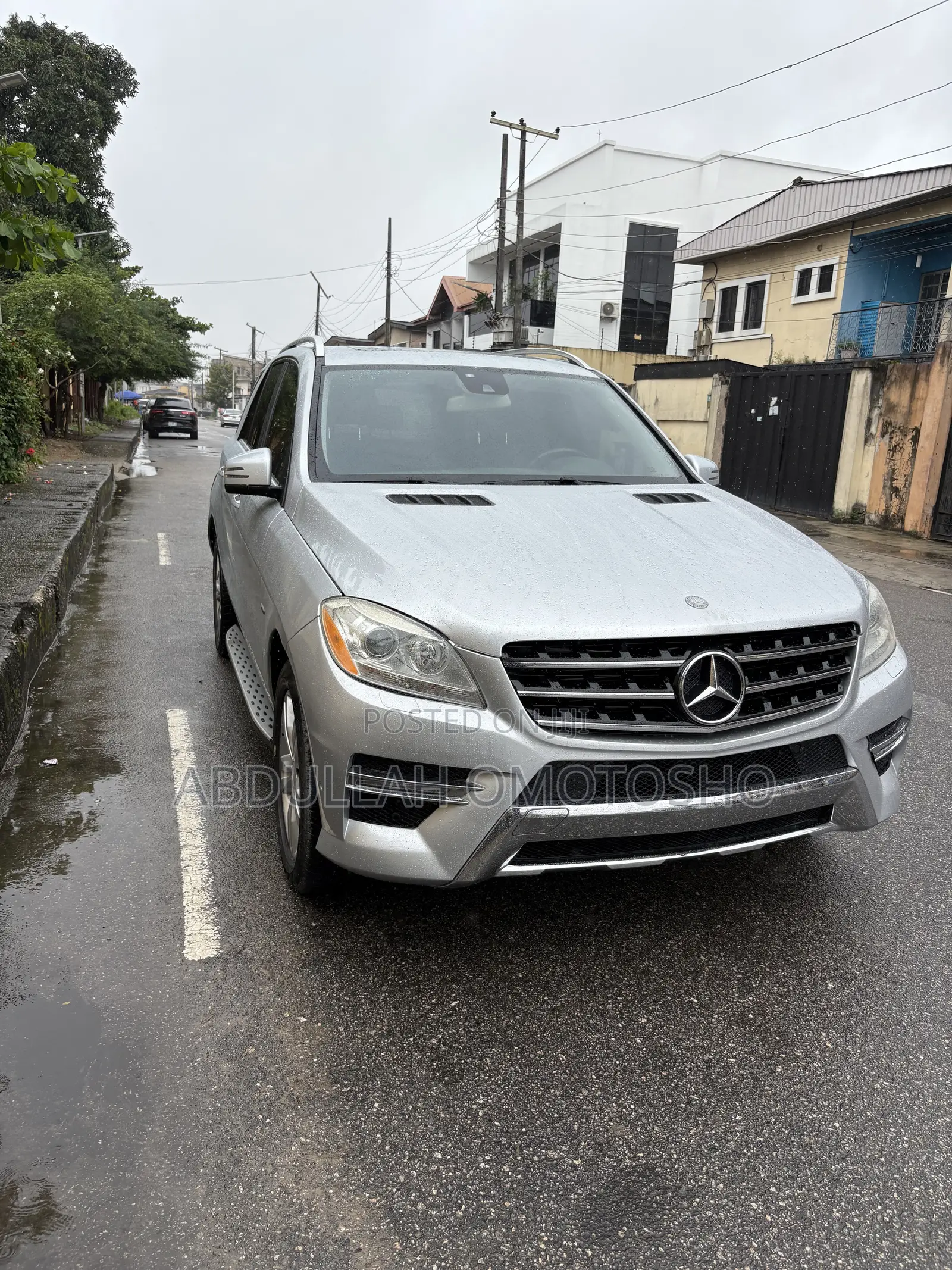 Mercedes-Benz M Class 2012 Blue