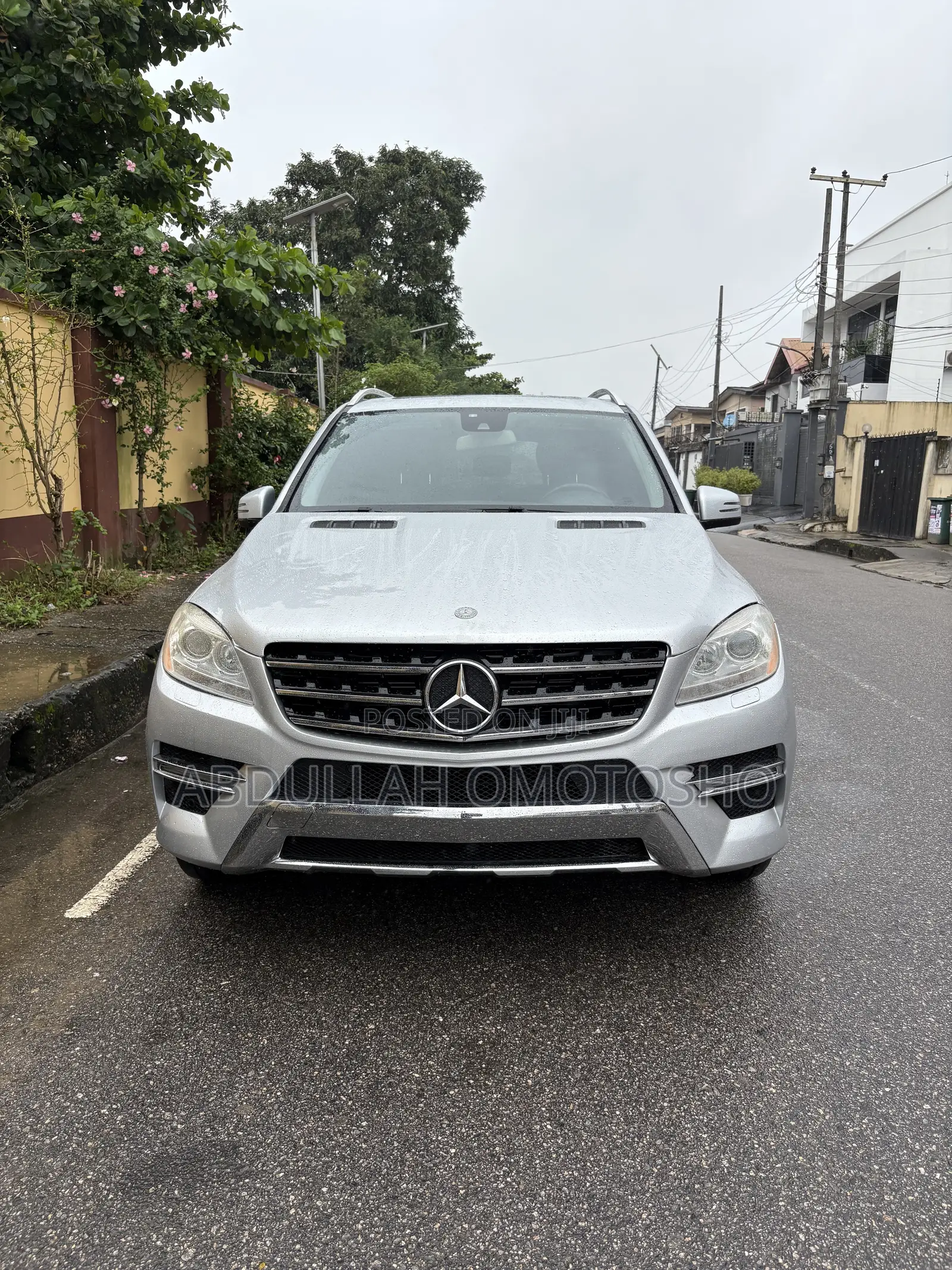 Mercedes-Benz M Class 2012 Blue