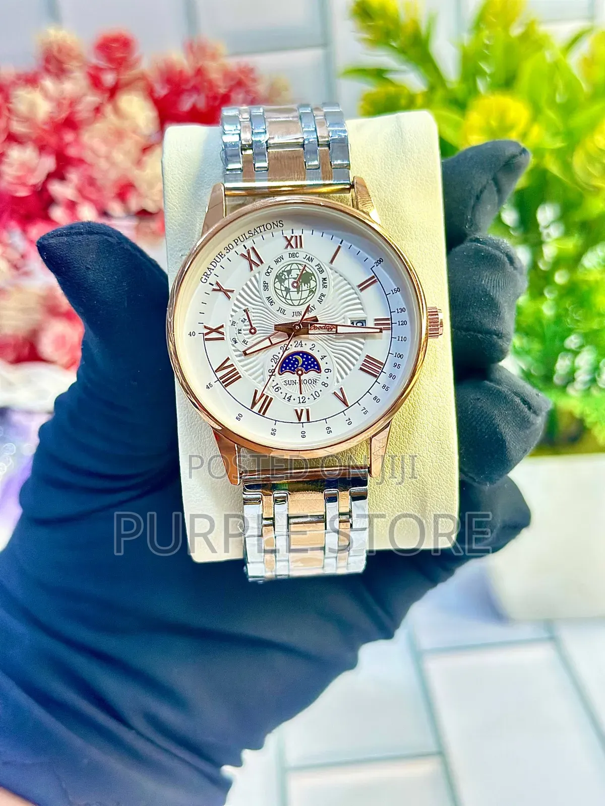 Poedagar Chain Watches With Date