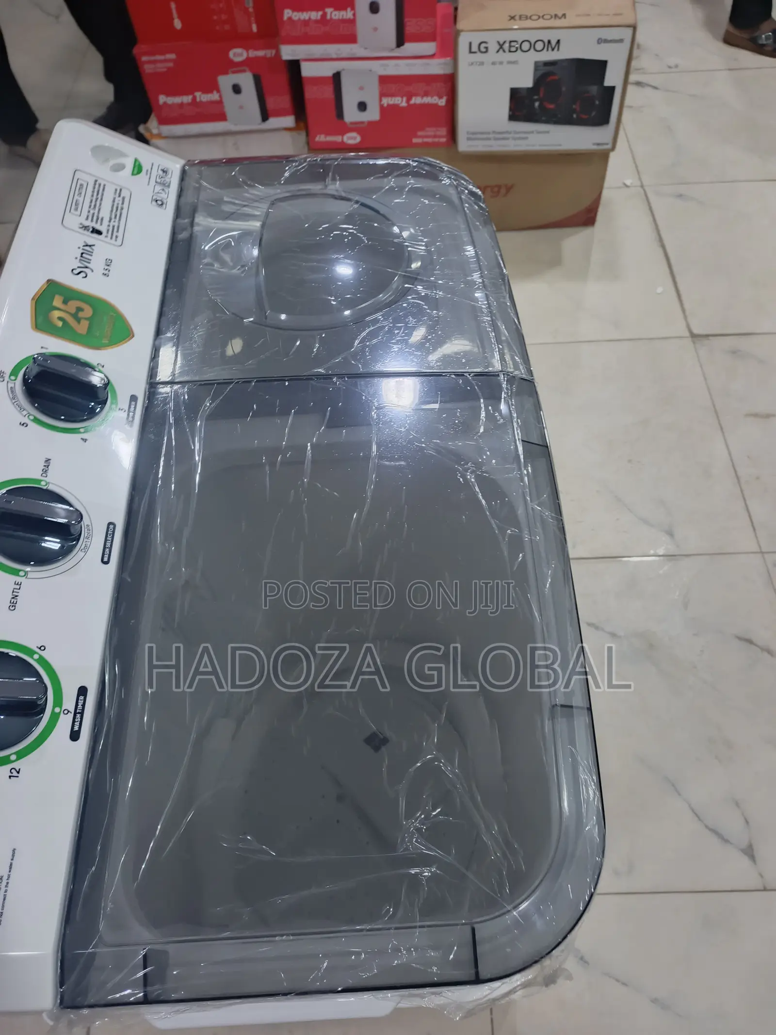 Syinix 8KG Family Washer – Large Loads, Less Time