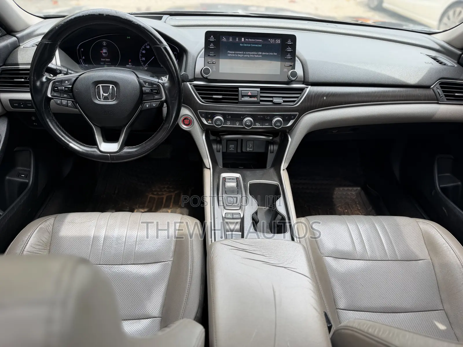 Honda Accord Touring 2.0T 2018 Gray
