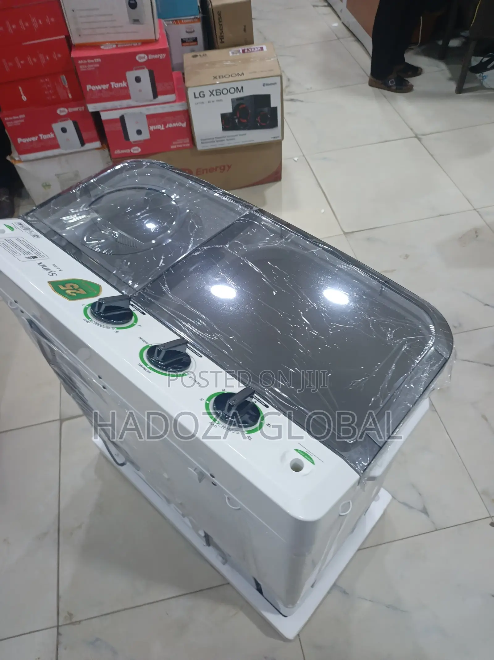 Syinix 8KG Automatic Top Load – Fast Wash, Fresh Clothes