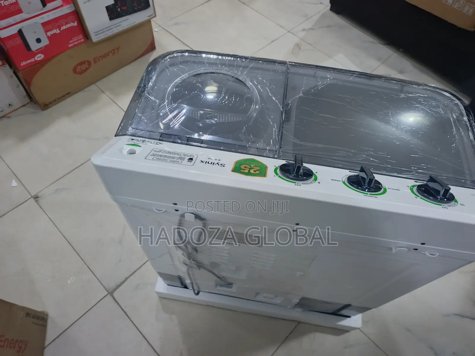 Syinix 8KG Laundry Machine – Energy Efficient High Performance