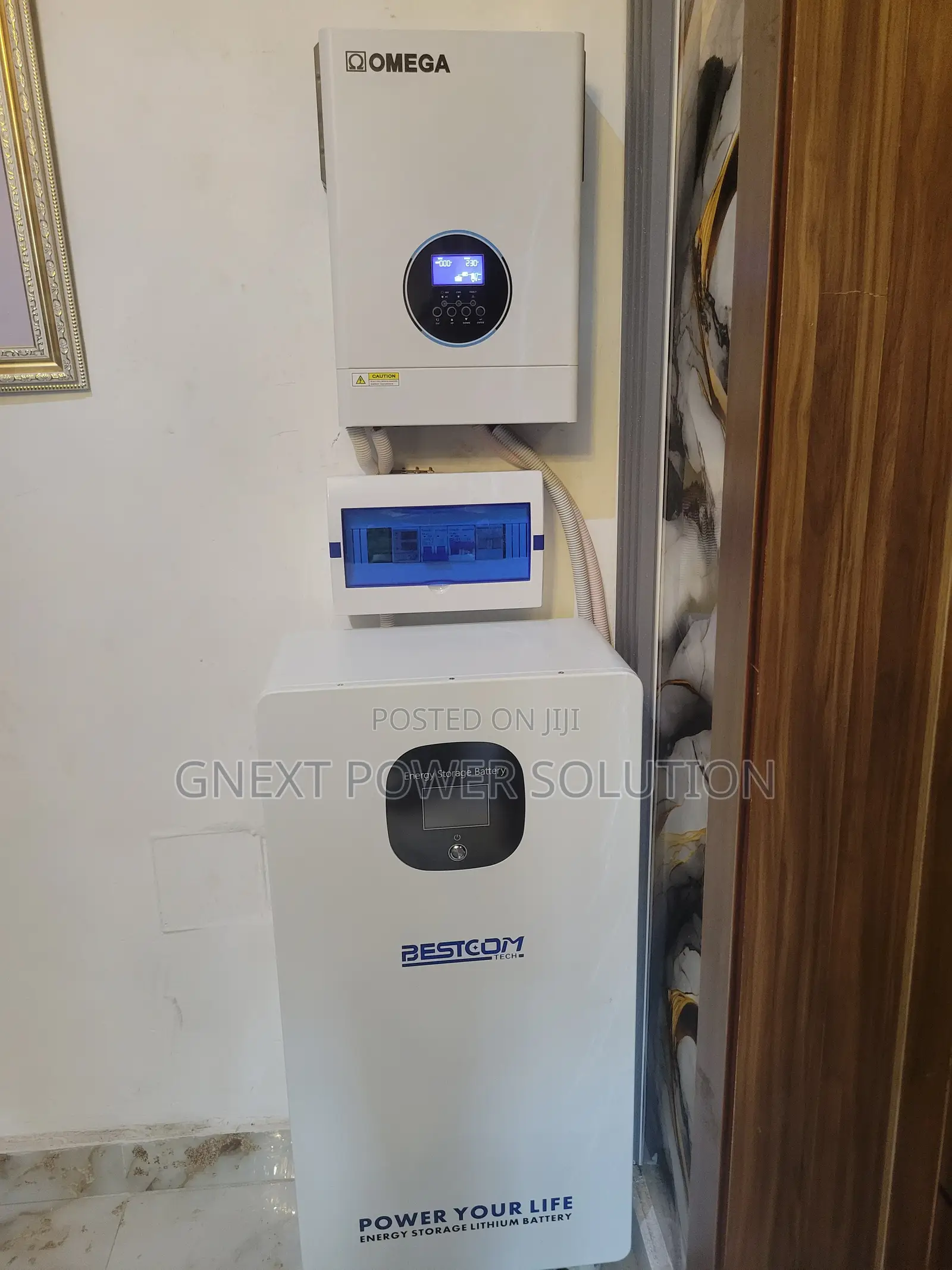 Complete Setup for - 5KVA / 10kWH Solar System