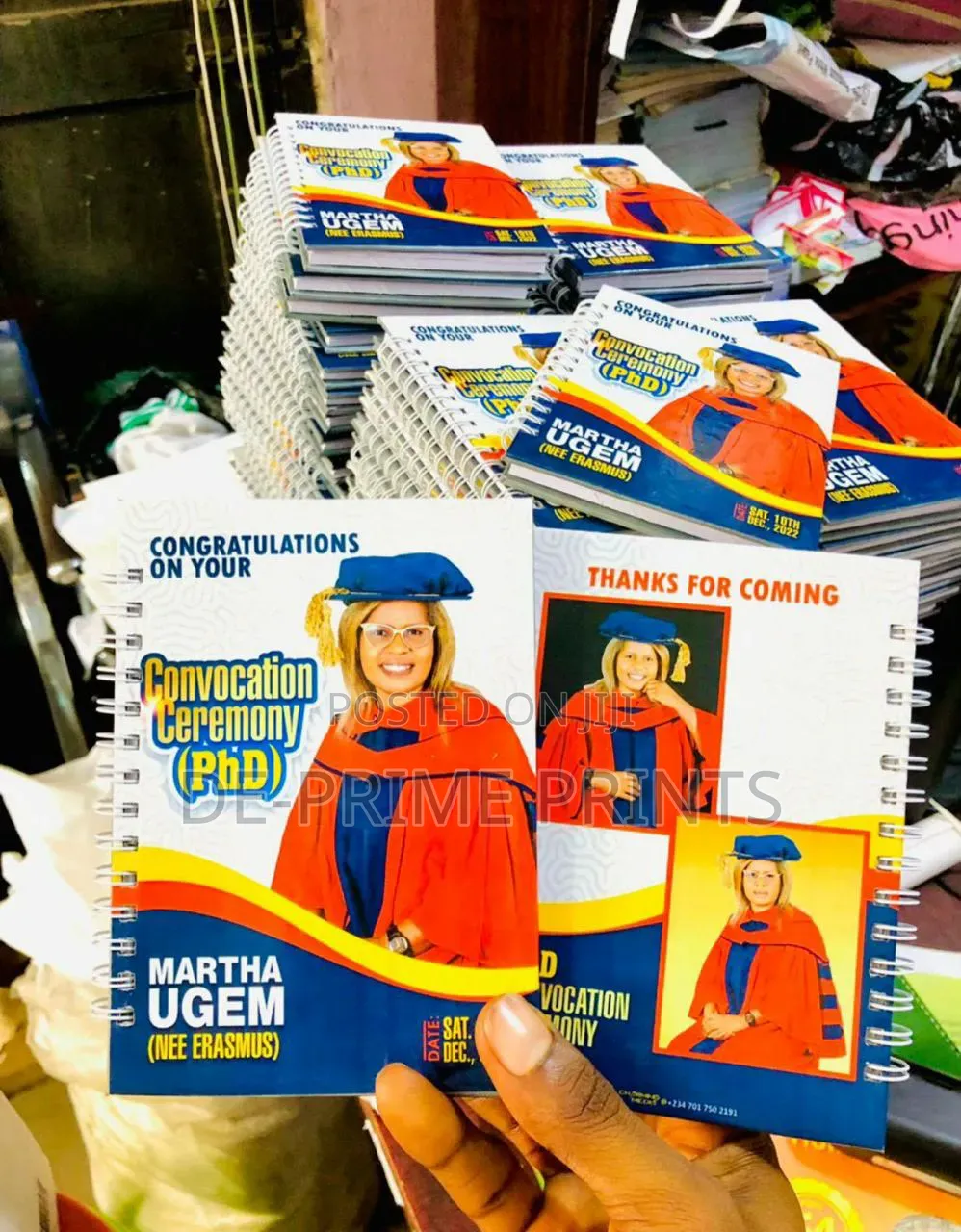 Custom Jotters for Businesses and Event Souvenir