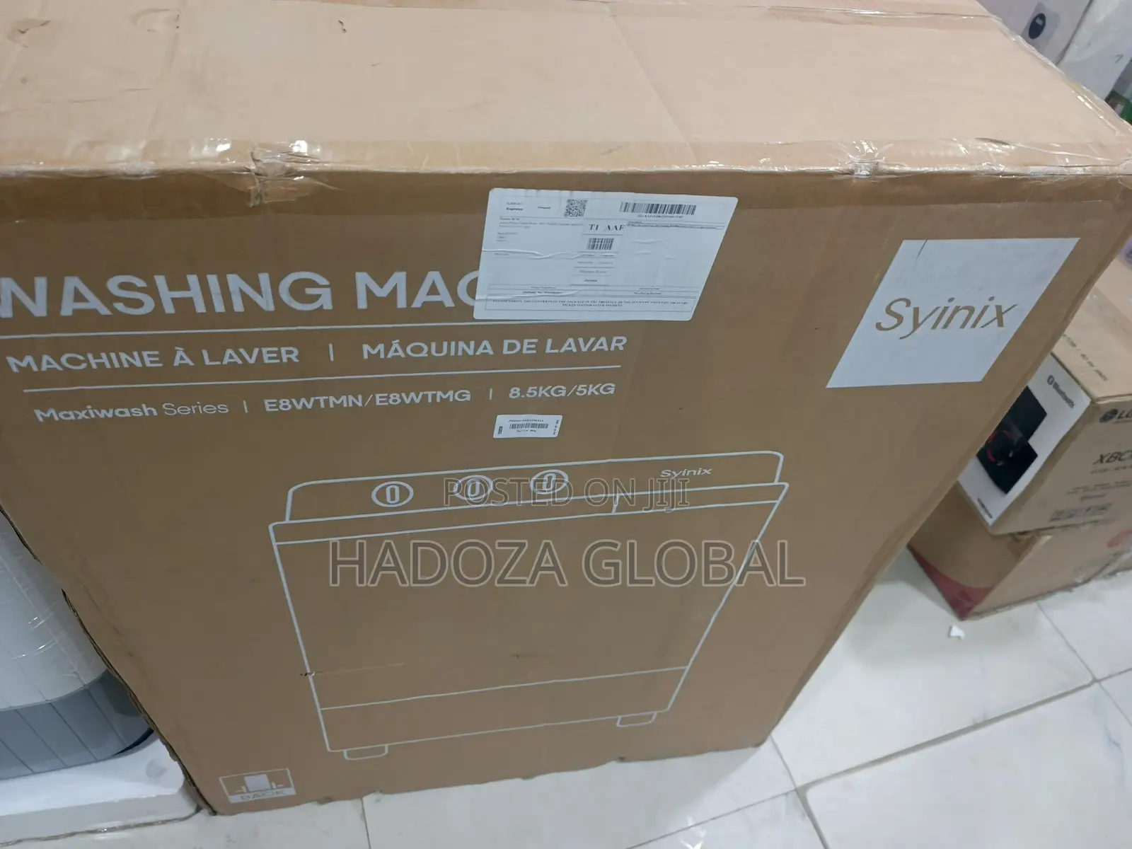 Syinix 8KG Automatic Washer – The Ultimate Laundry Upgrade