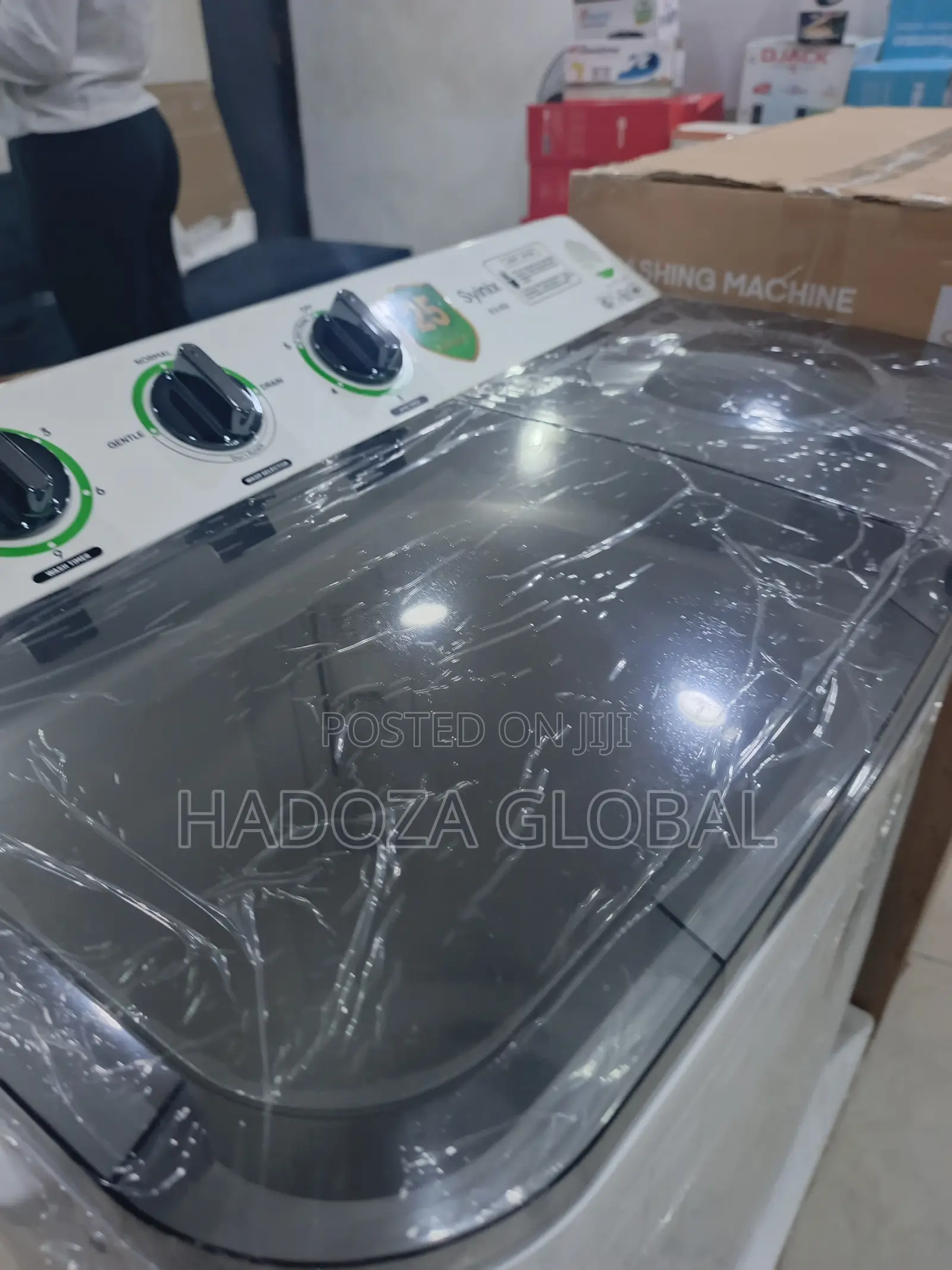 Syinix 8KG Top Load Washer – Built for Busy Family Living