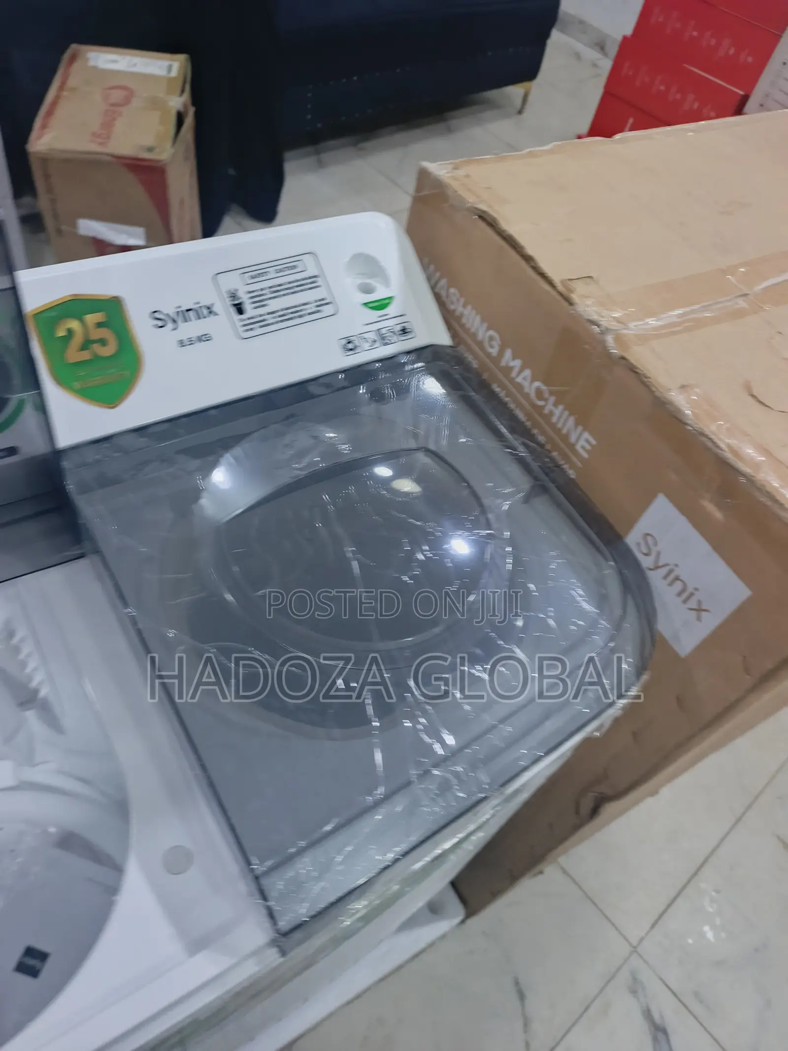 Syinix 8KG Top Load Washer – Built for Busy Family Living