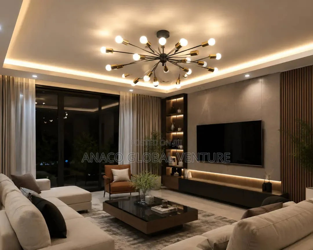 Sitting Room Chandelier Light With Bulb