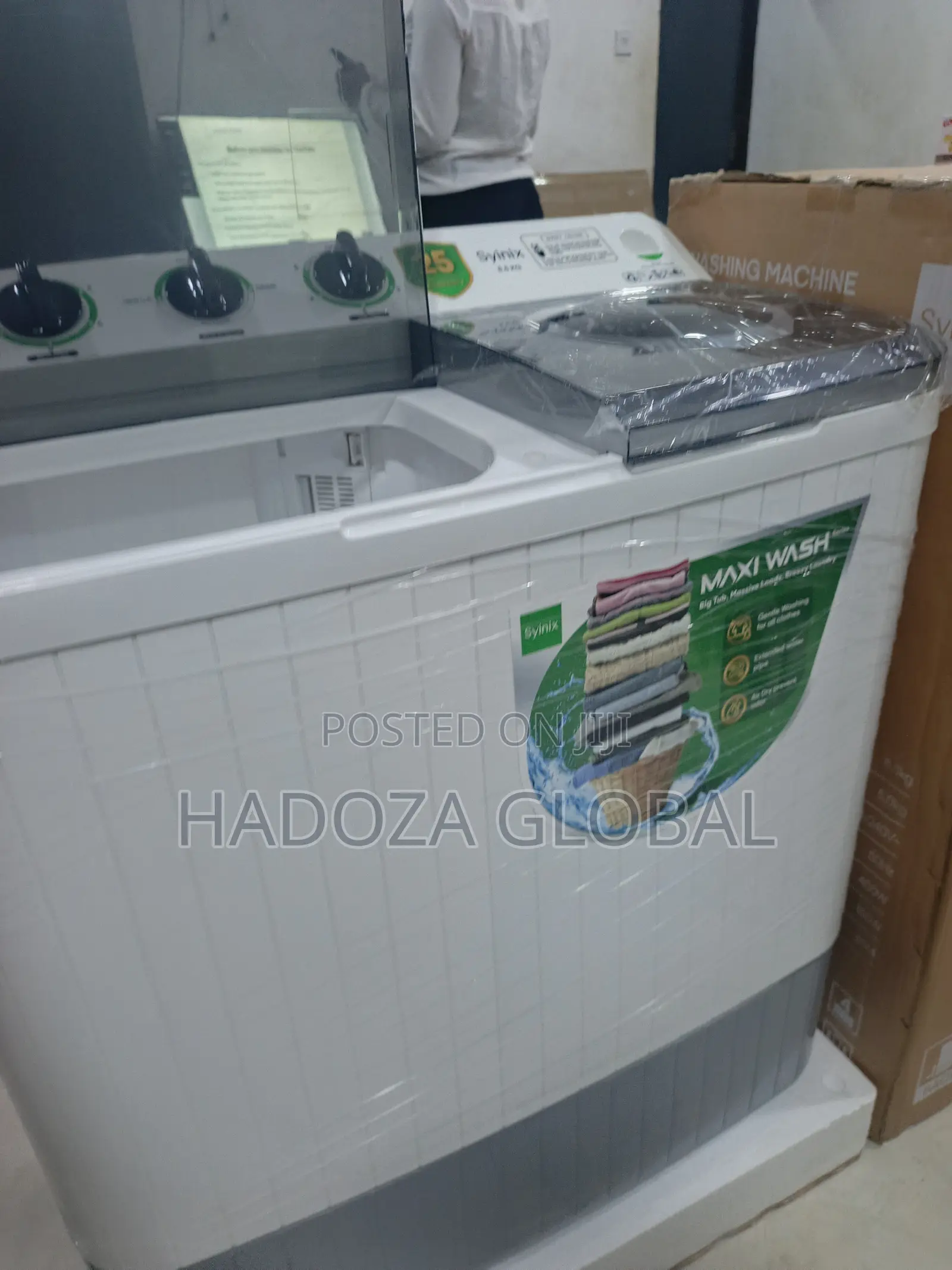 Syinix 8KG Automatic Washer – Experience Effortless Laundry Every Day