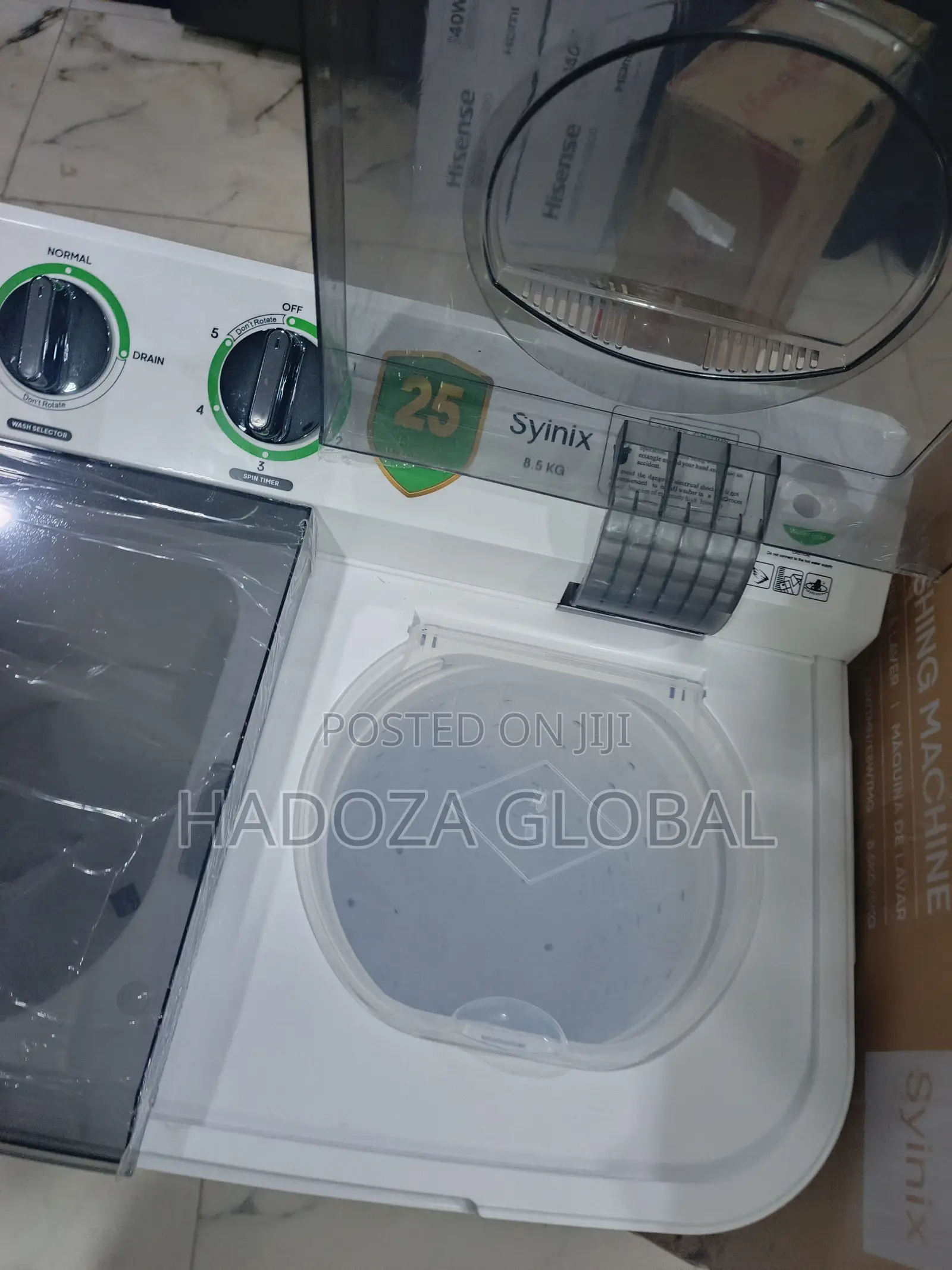 Syinix 8KG Washing Machine – Powerful Cleaning That Saves Time