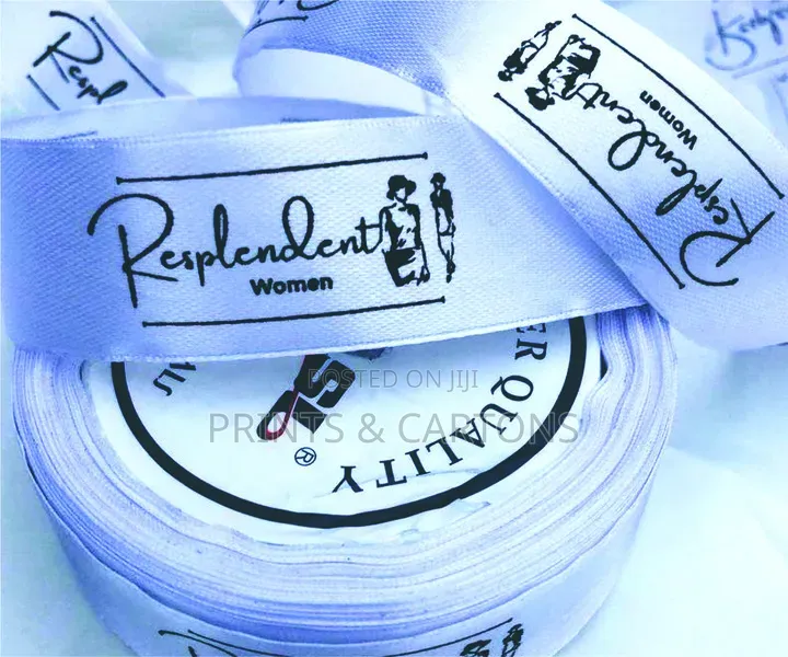 Custom Printed Satin Clothing Label for Your Brands