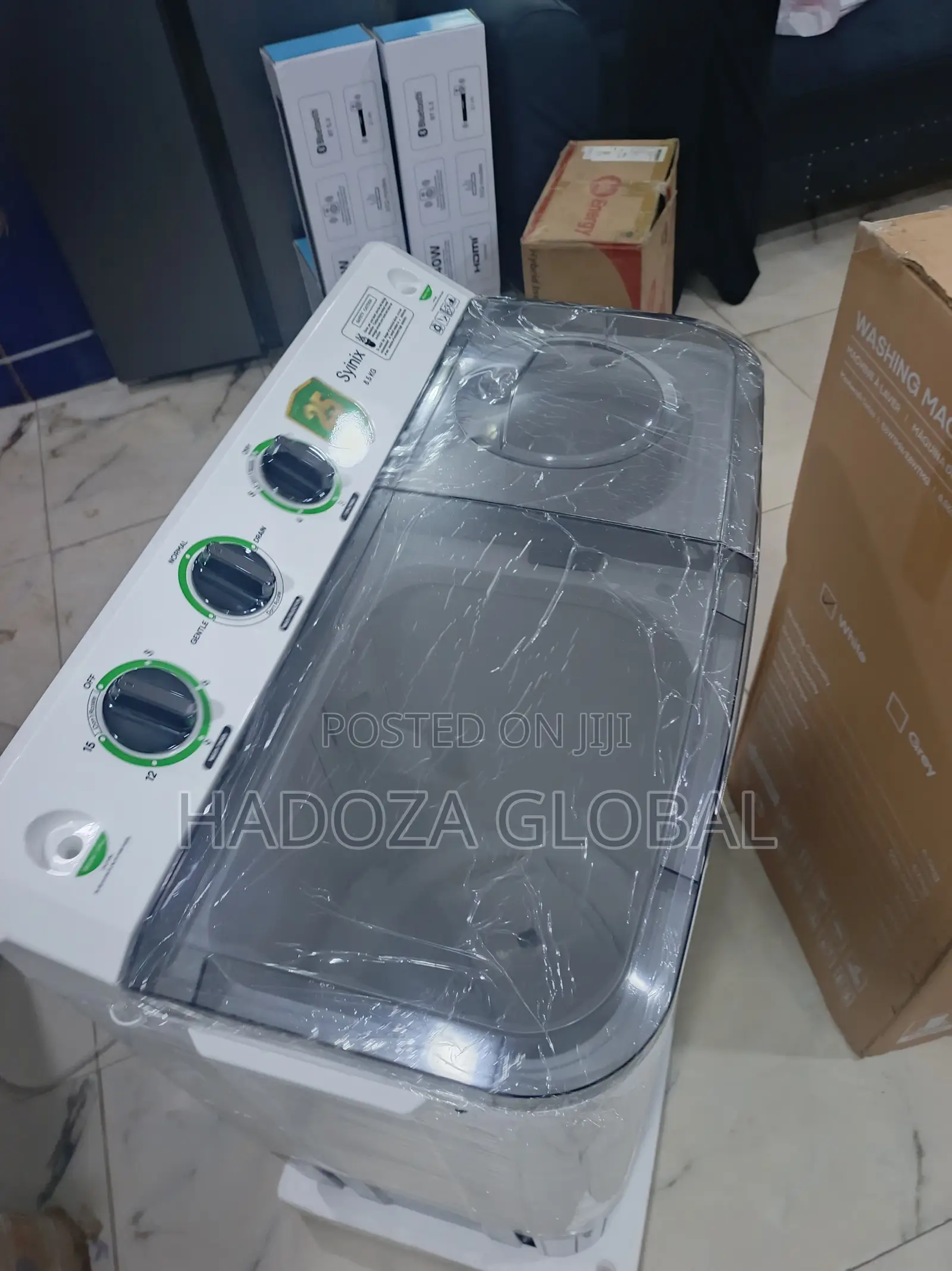 Syinix 8KG Washer – Clean Clothes With Less Effort