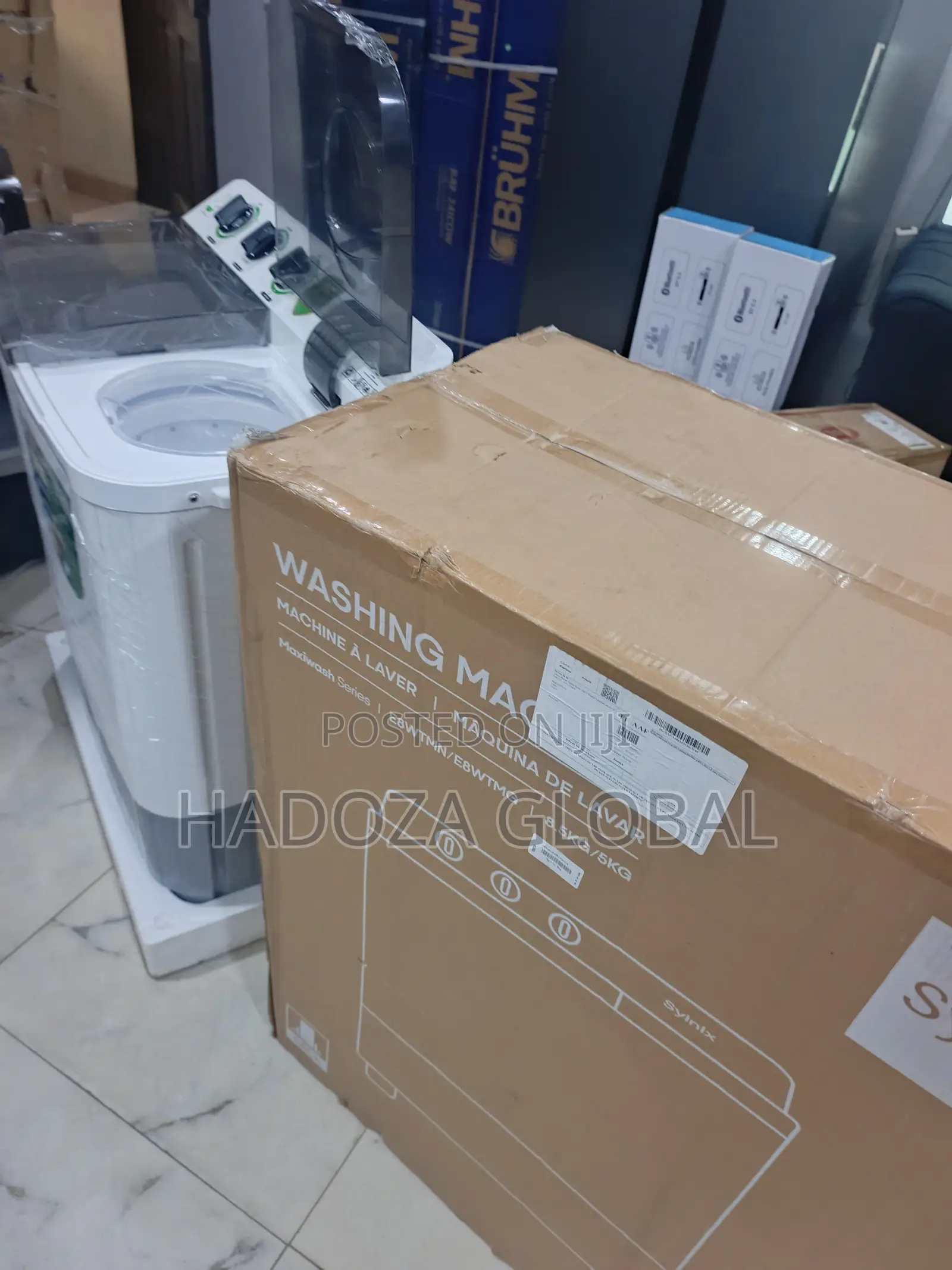 Syinix 8KG Washer – Clean Clothes With Less Effort