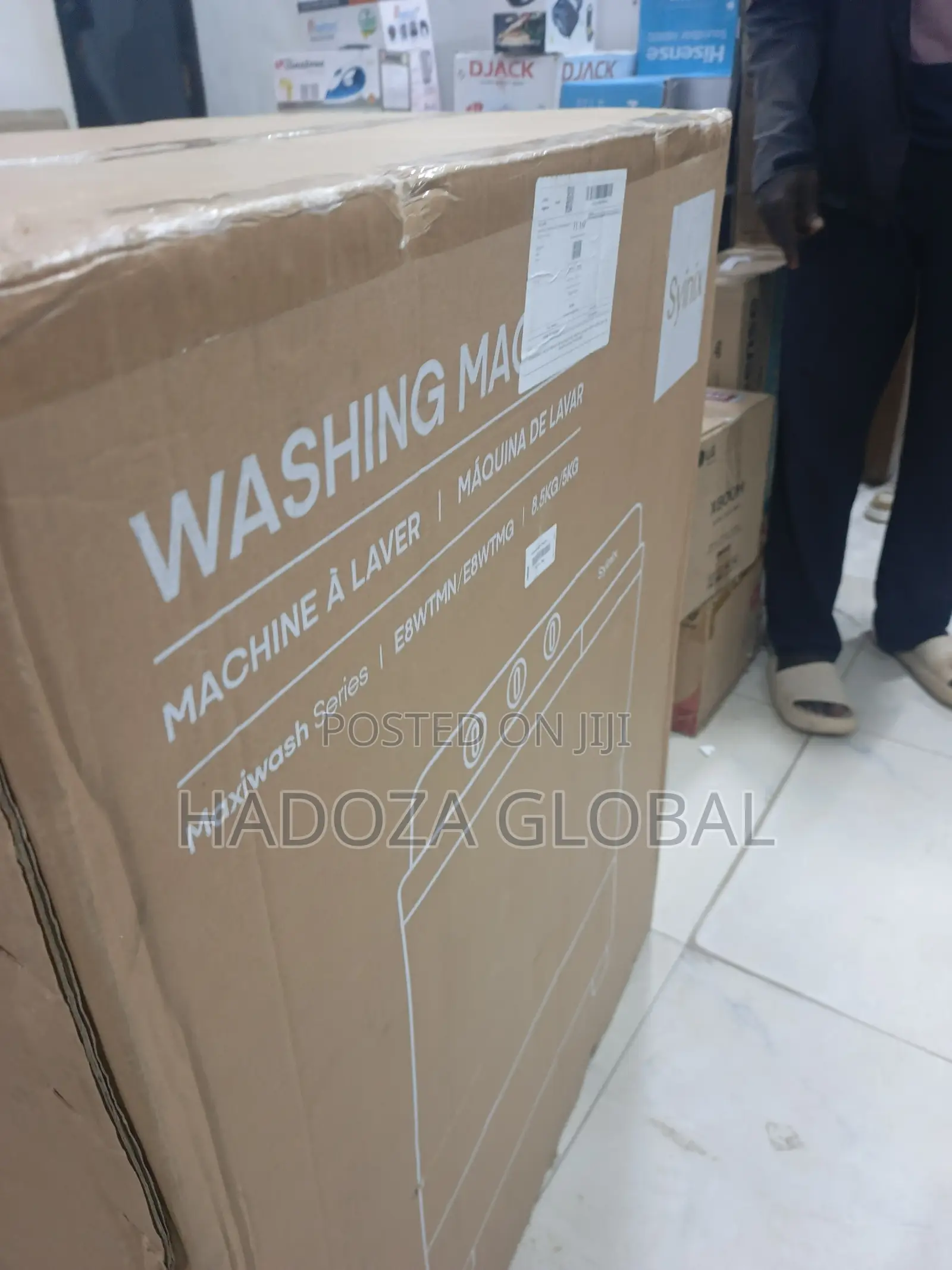 Syinix 8KG Washing Machine – Where Power Meets Fabric Care