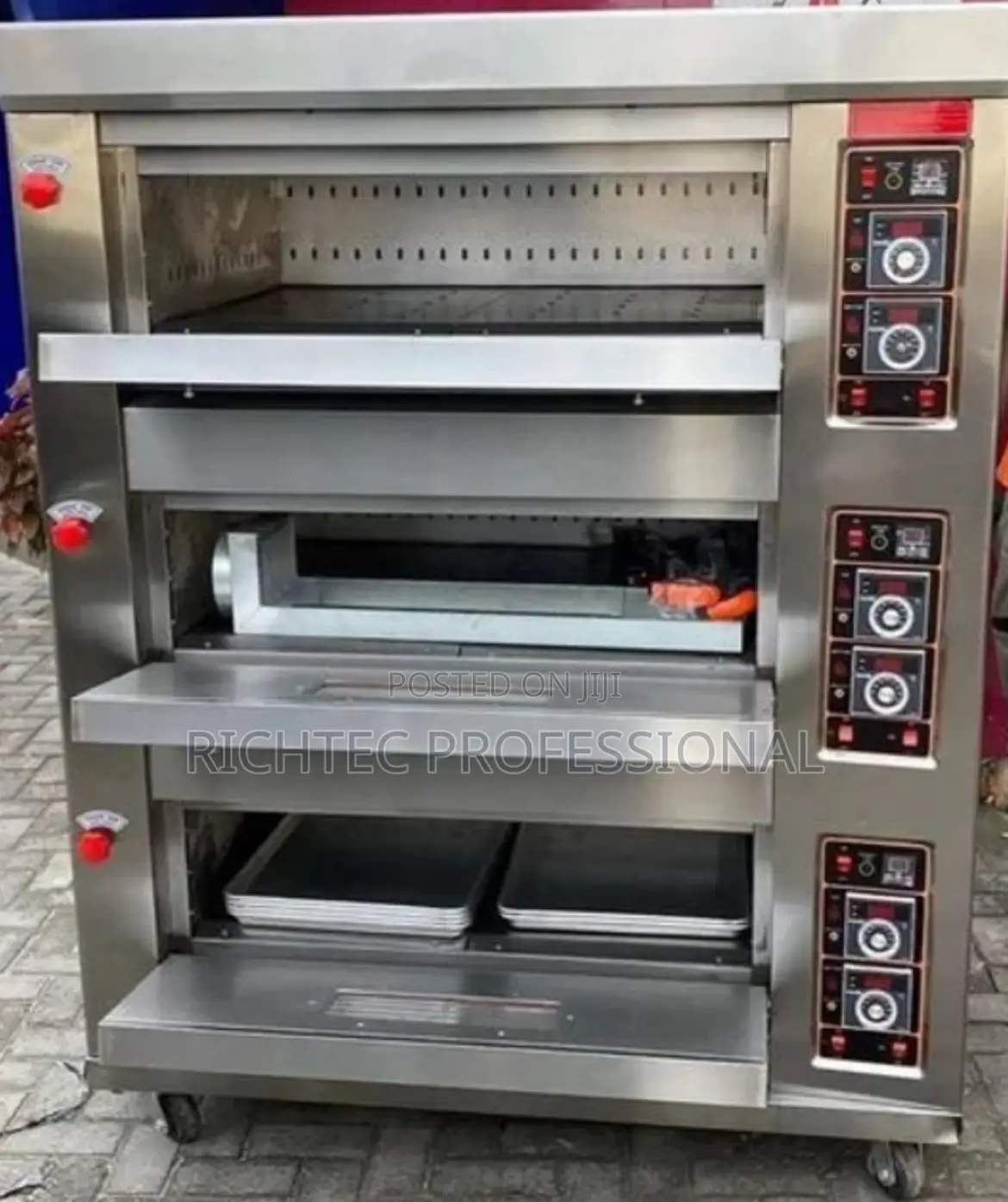 High Quality Commercial 6-Tray Oven