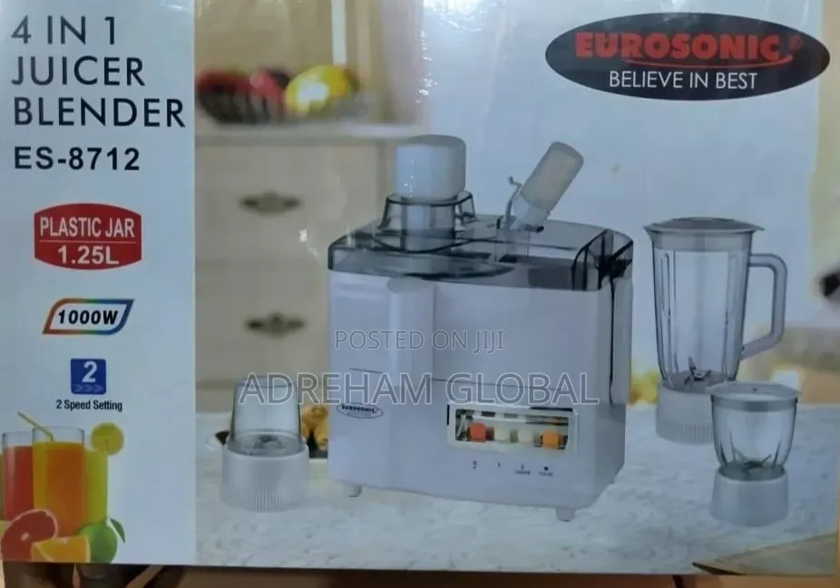 Eurosonic 4 in 1 Juicer Blender, 1000w