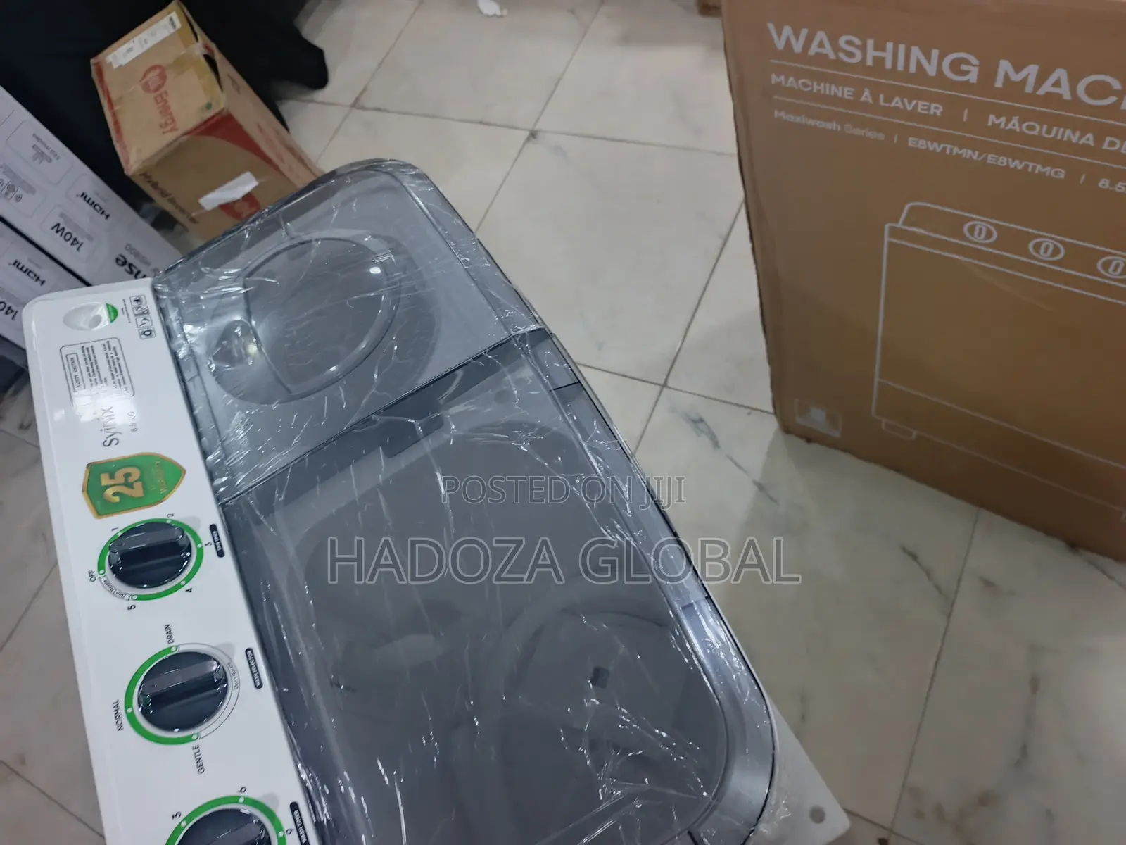 Syinix 8KG Automatic Washer – Fresh Clothes, Every Single Wash