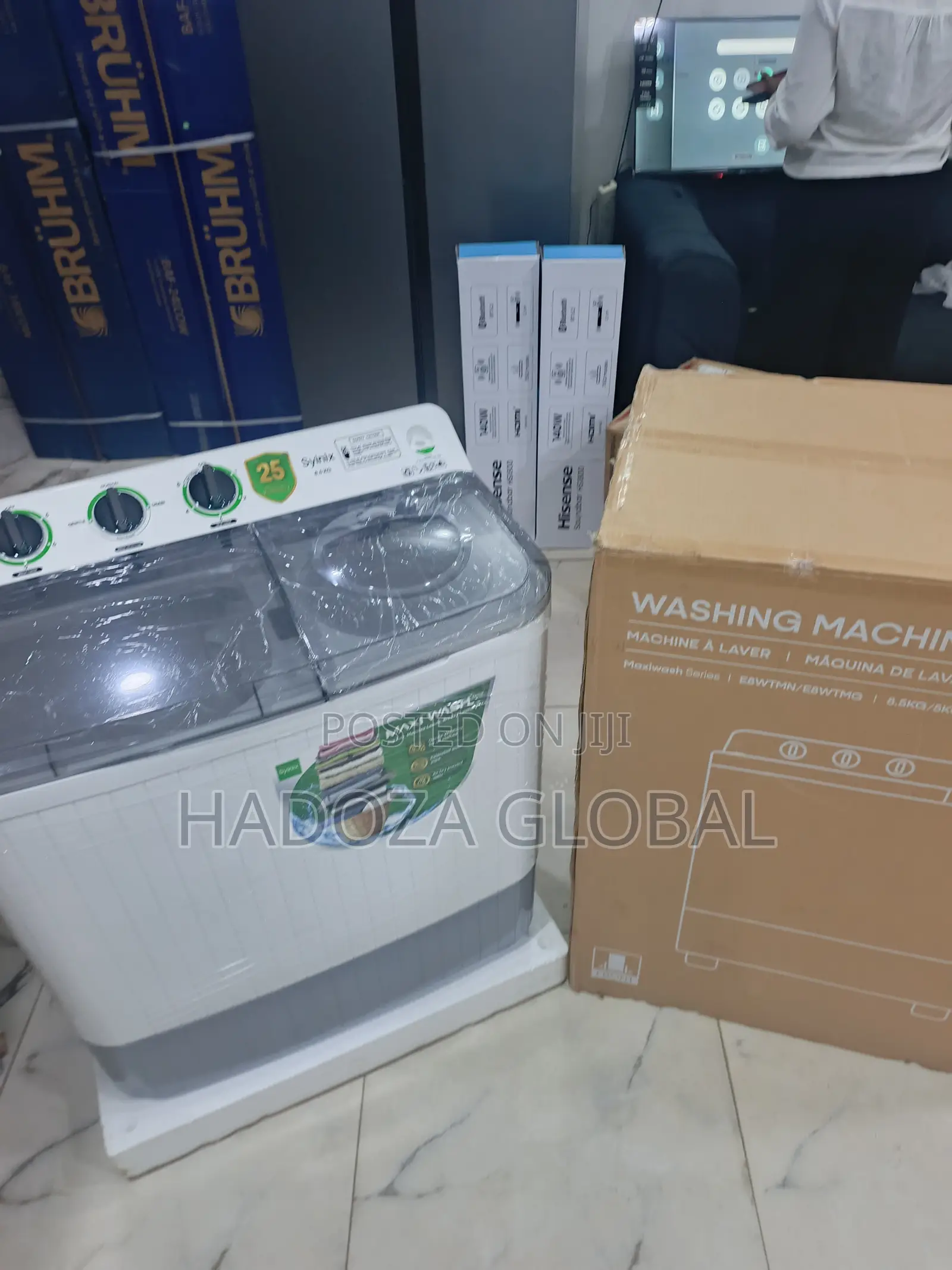 Syinix 8KG Top Load Washing Machine – Deep Cleaning You Can Trust