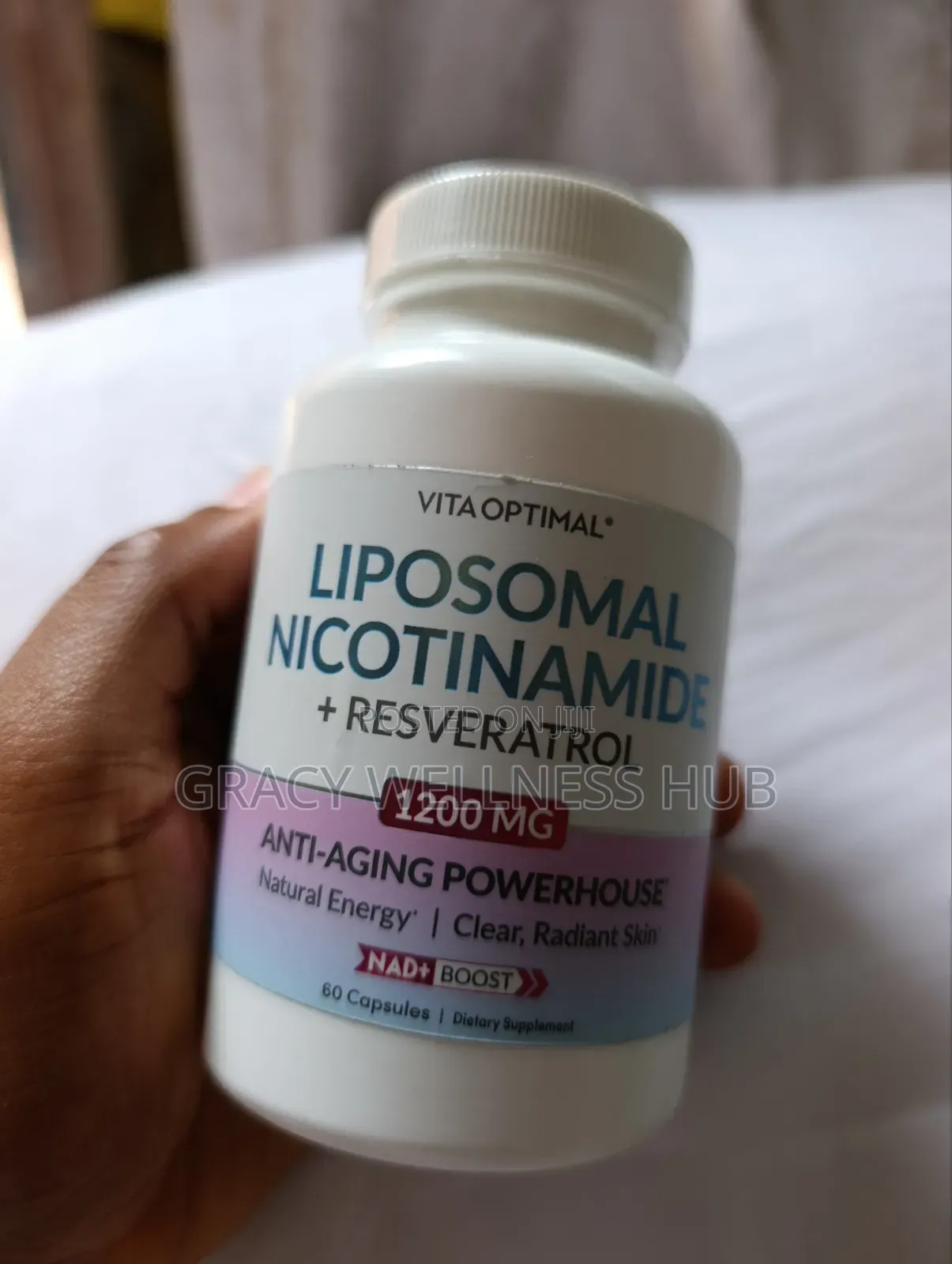 Vita Optimal Liposomal Nicotinamide+ Resveratrol