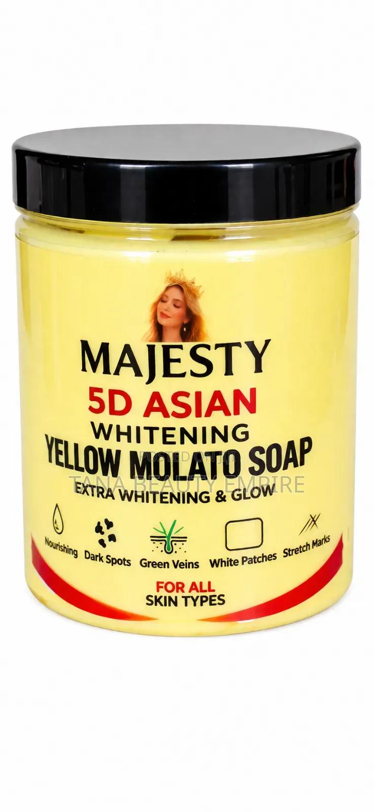 Majesty 5D Asian Whitening Yellow Molato Soap