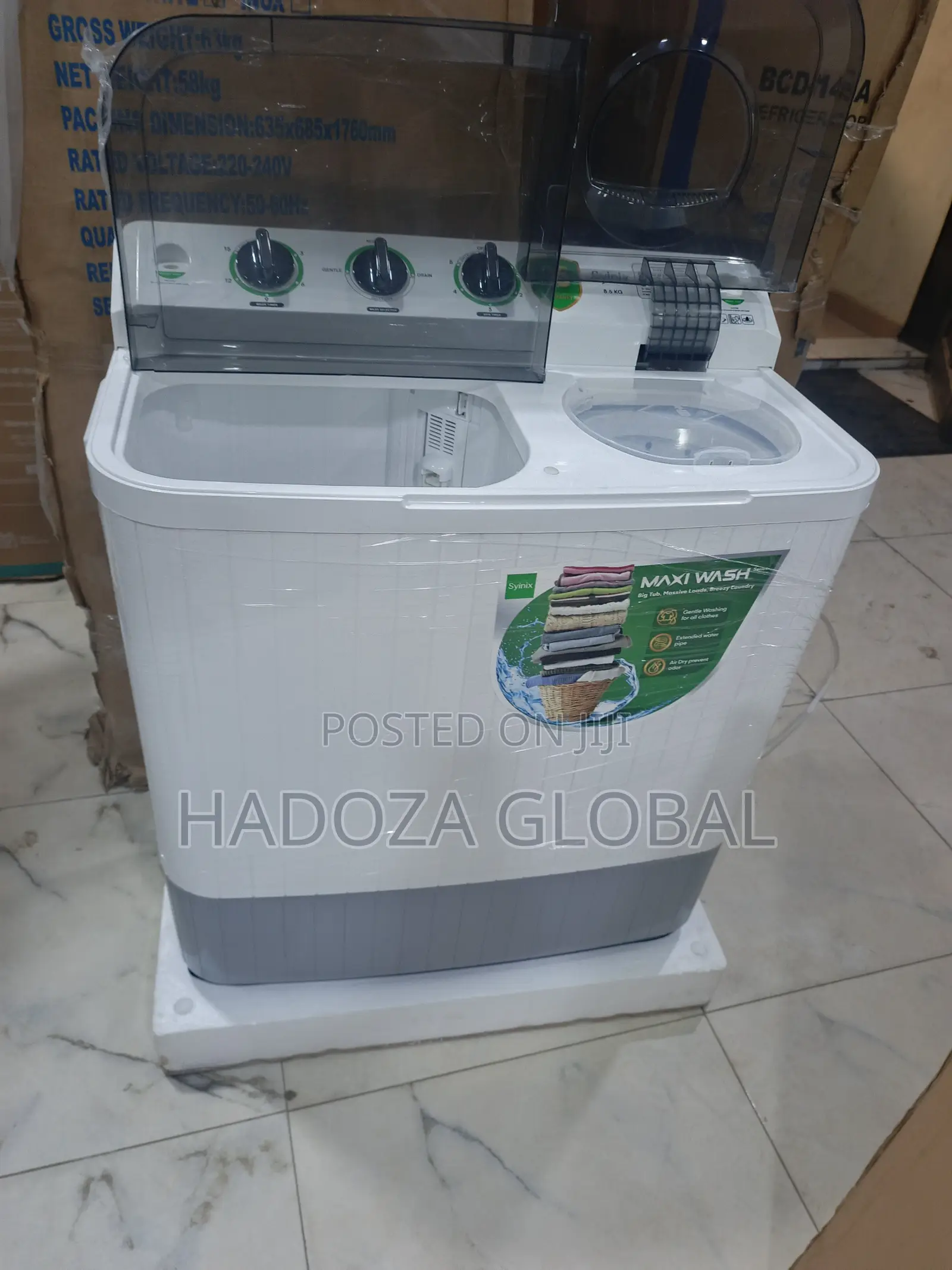 Syinix 8KG Top Load Washer – Reliable Performance That Lasts