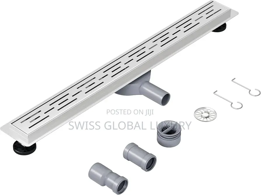 Quality 60cm Side Outlet Stemless Steel Bathroom Floor Drain