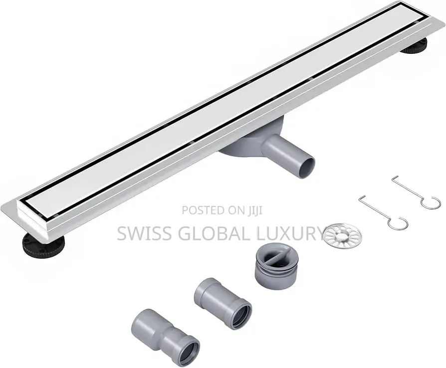 Quality 60cm Side Outlet Stemless Steel Bathroom Floor Drain