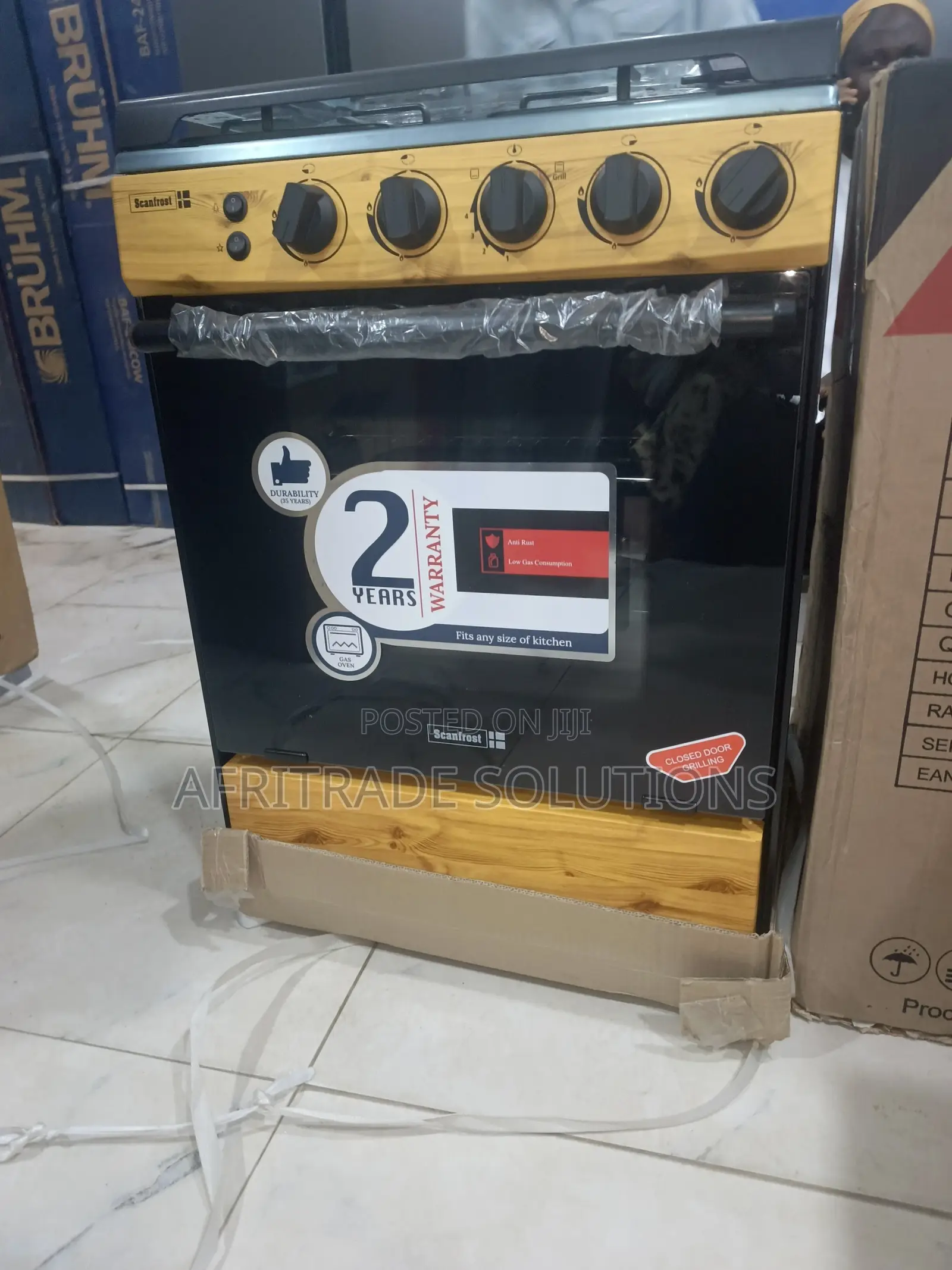 Scanfrost 60x60 Gas Cooker – Premium Cooking Solution