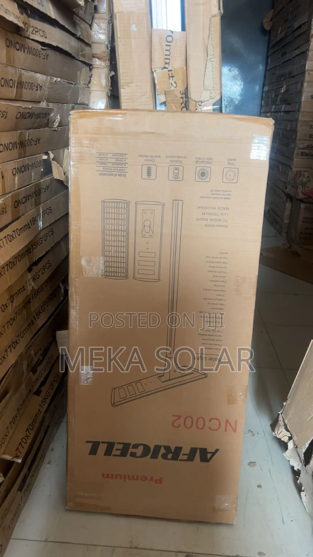 Africell Solar Streetlight 450w (Industrial)