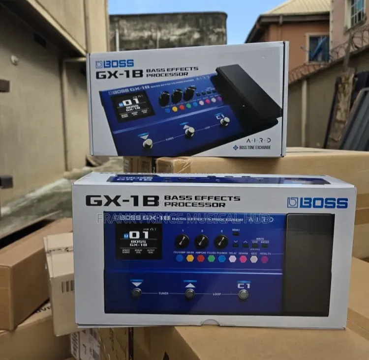 Brand New BOSS GX-1B Multi-Effects Pedal for Bass Guitar