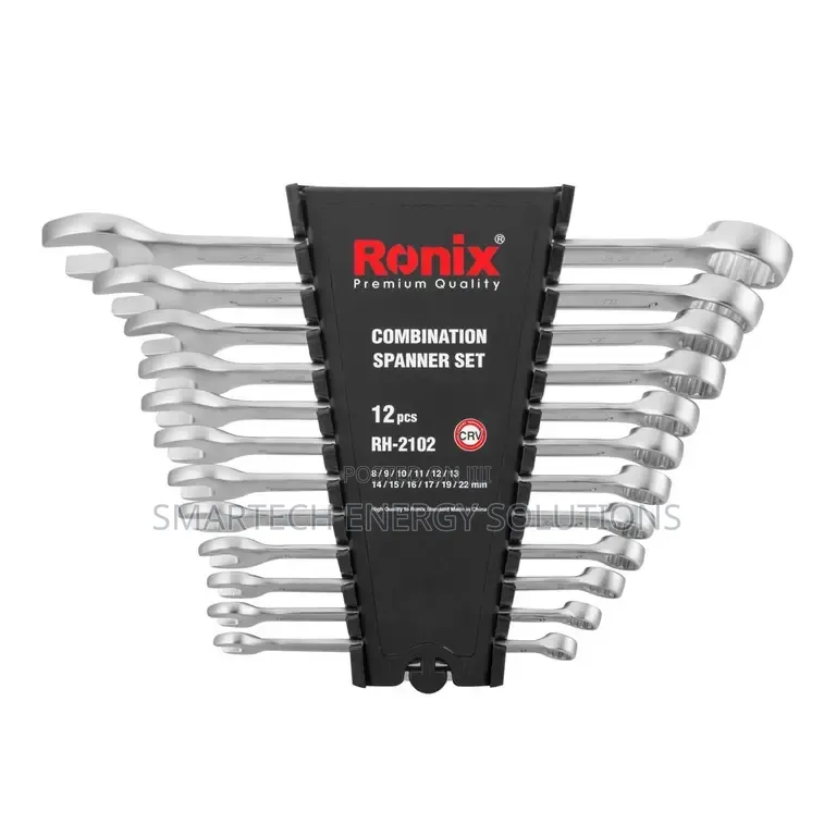 Flexible Wrench Set 12pcs 12-24mm Flex-Head Spanner Combination Kit