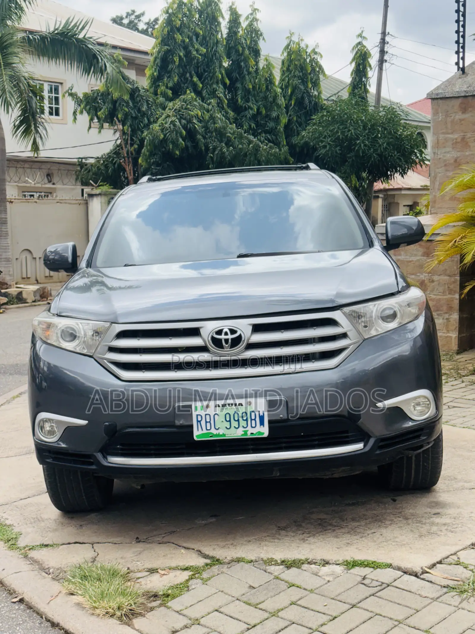 Toyota Highlander 2013 Gray