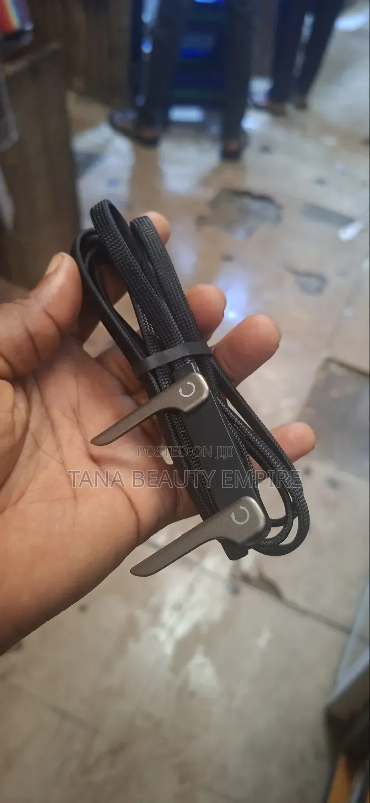 Realex 240W T-Shapped Fast Charging Type-C to Type -C Cable With Stand