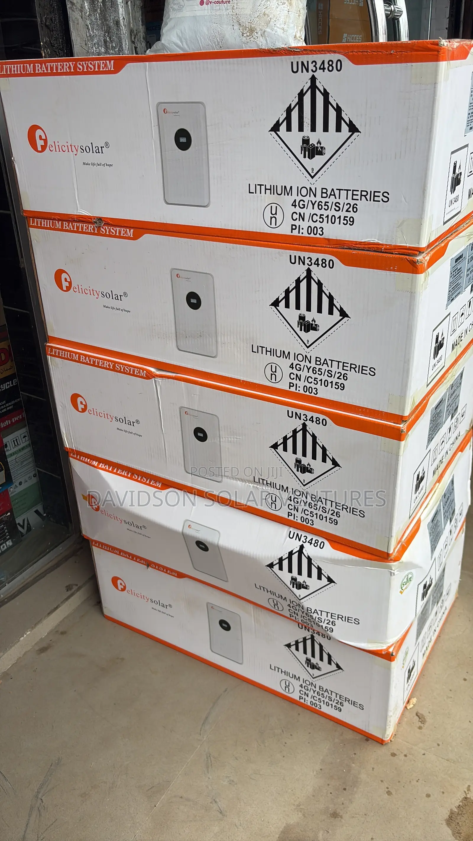 48v 5kwh Felicity Solar Lithium Ion Battery
