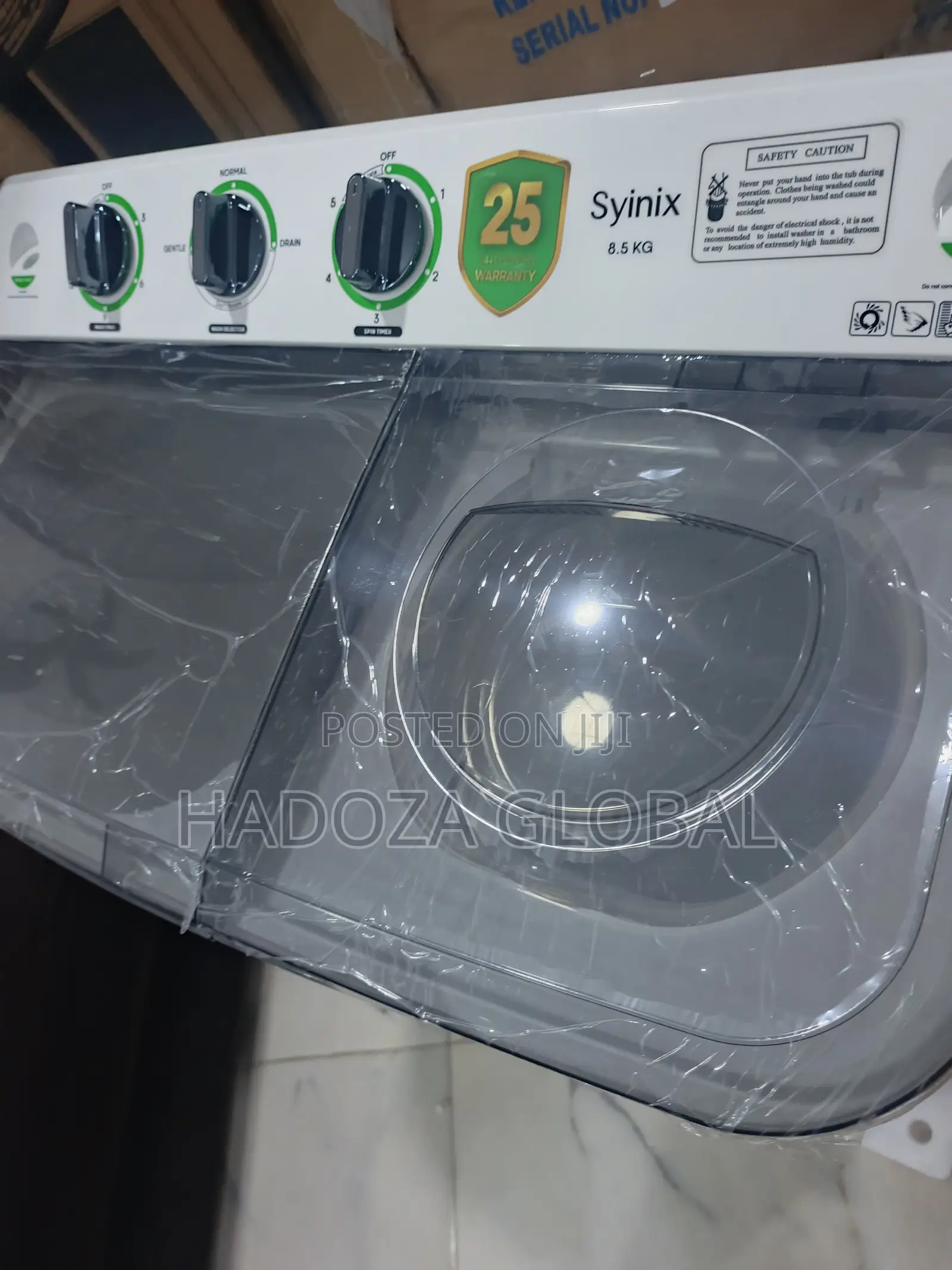 Syinix 8KG Top Loader – A Smarter Way to Wash