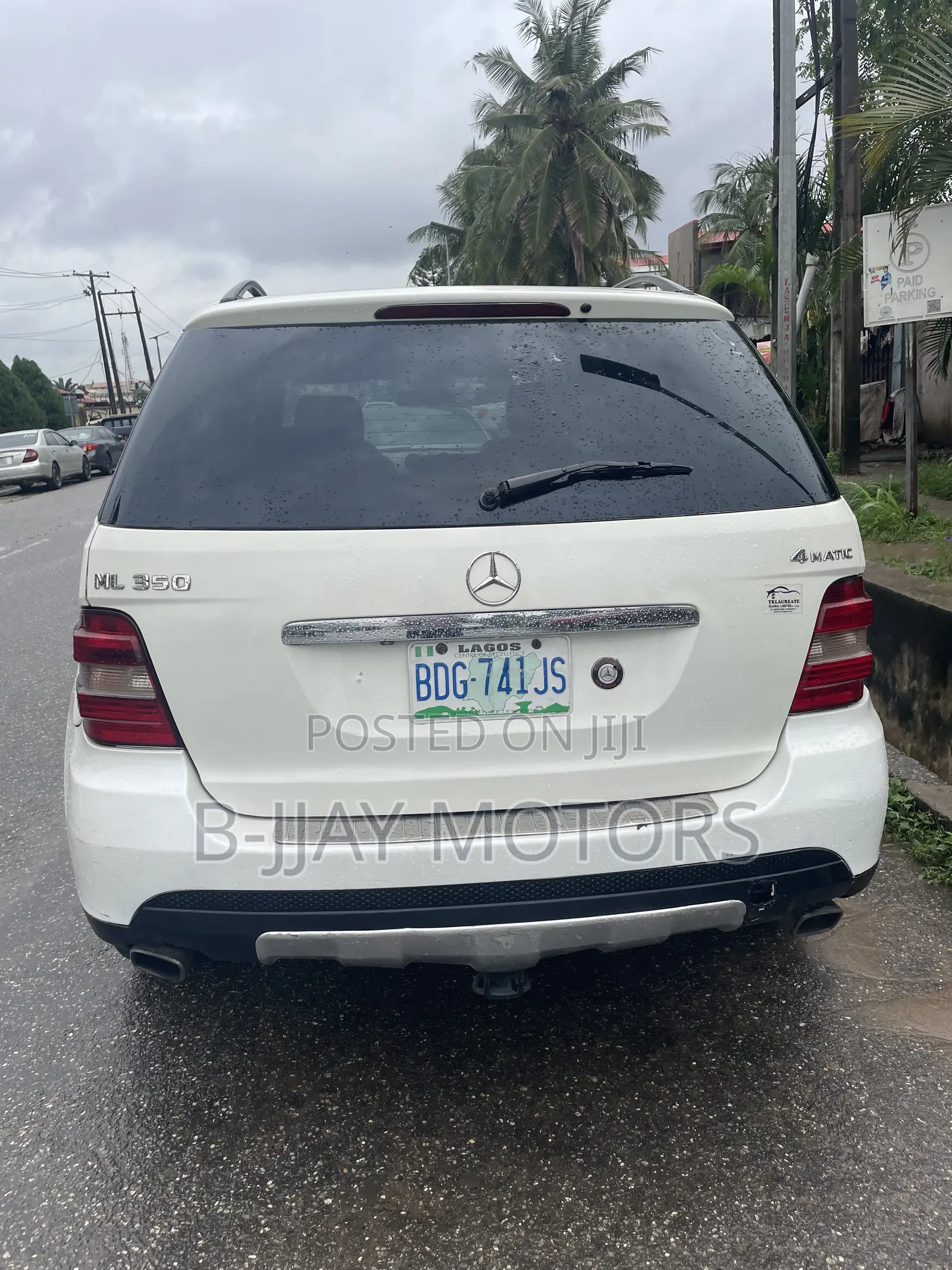 Mercedes-Benz M Class ML 350 4Matic 2008 White