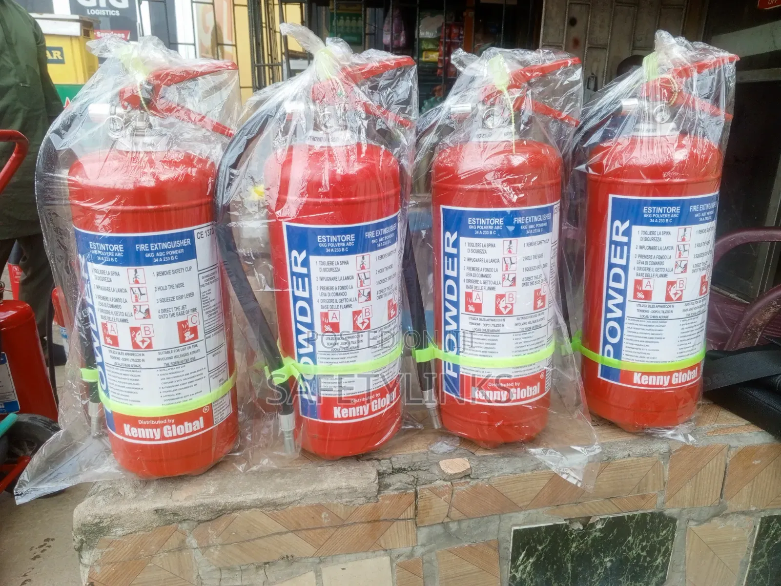 6kg ABC Powder Fire Extinguisher