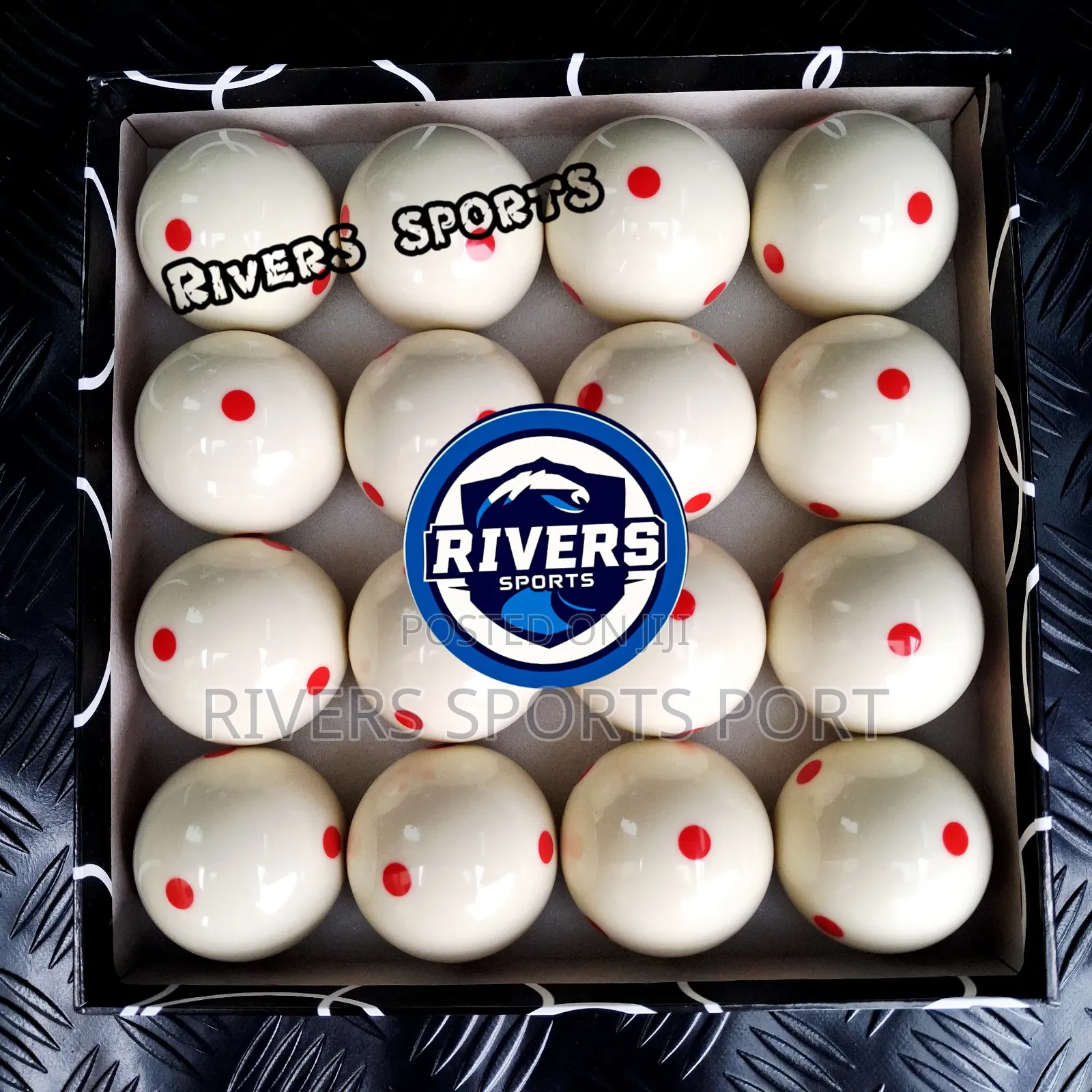 Aramith Pro-Cup Pool Red Dots Cue Ball White Red Dotted Snooker Ball