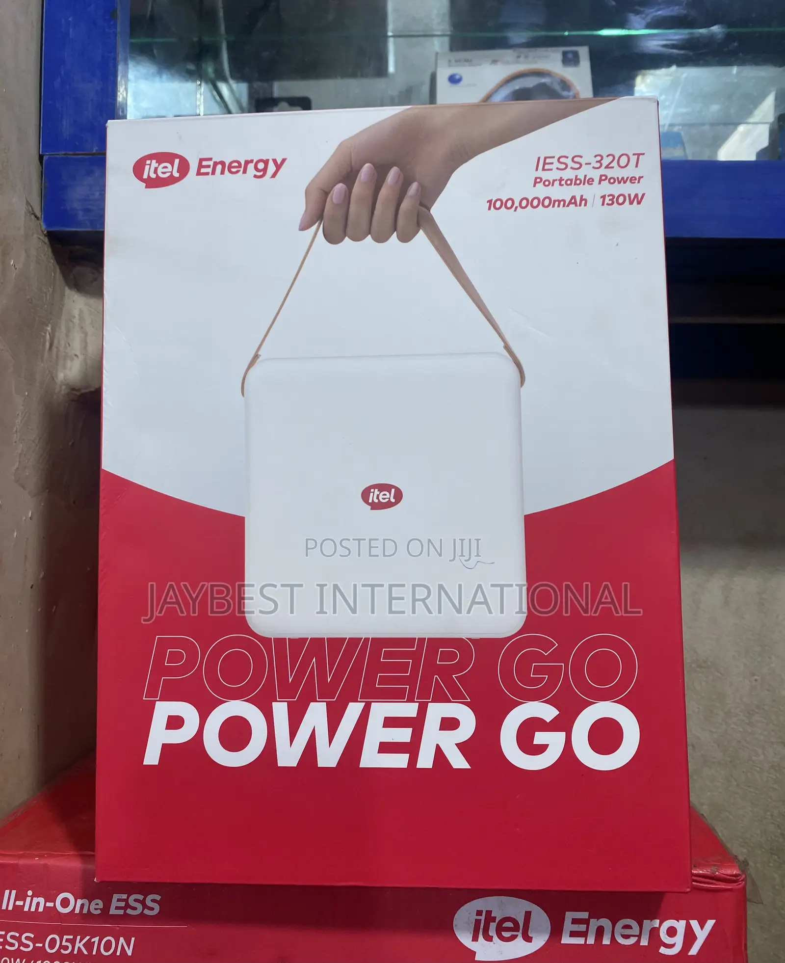Itel Energy 100,000mAh 320Wh Power Go Portable Power Station 130W