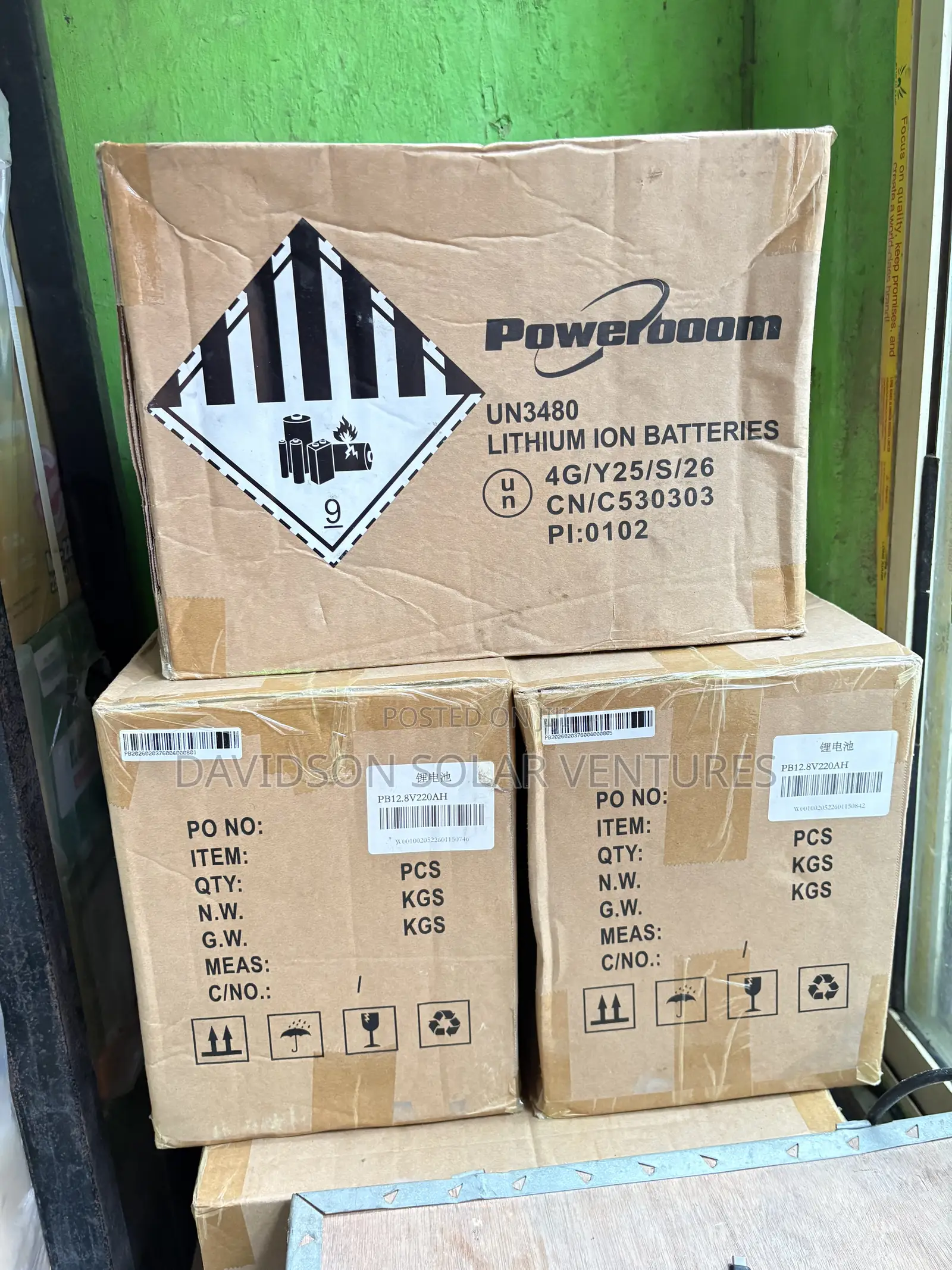 12v 2.5kwh Powerboom Lithium Ion Battery