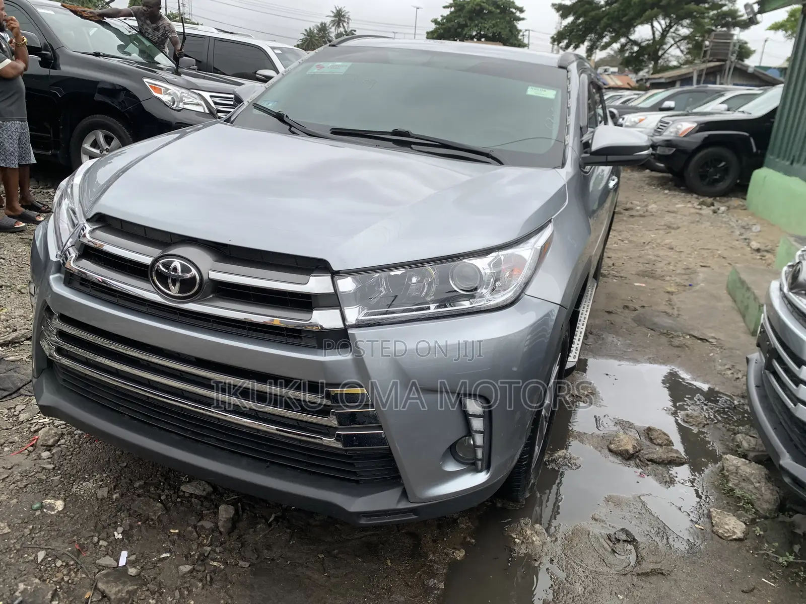 Toyota Highlander XLE V6 4x4 (3.5L 6cyl 6A) 2016 Silver