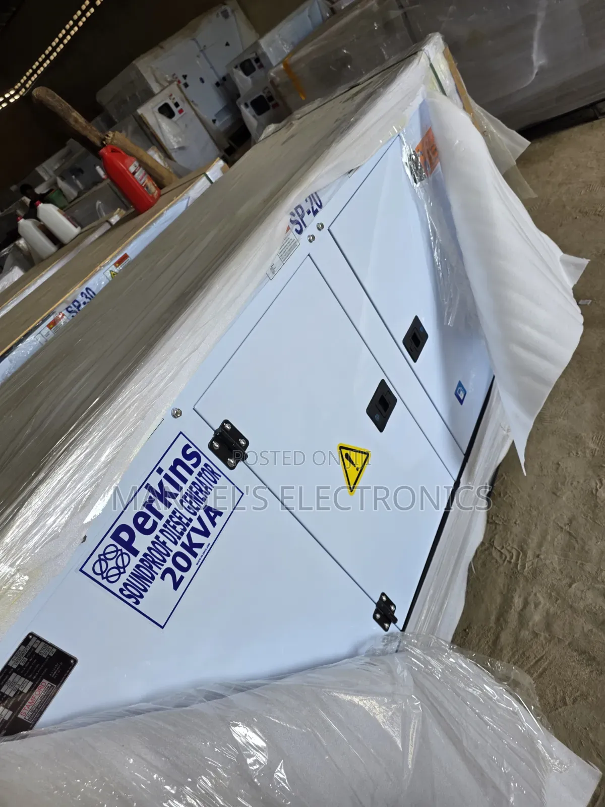 [20kva]Brand New Perkins Diesel Soundproof Gen 100% Copper Coil